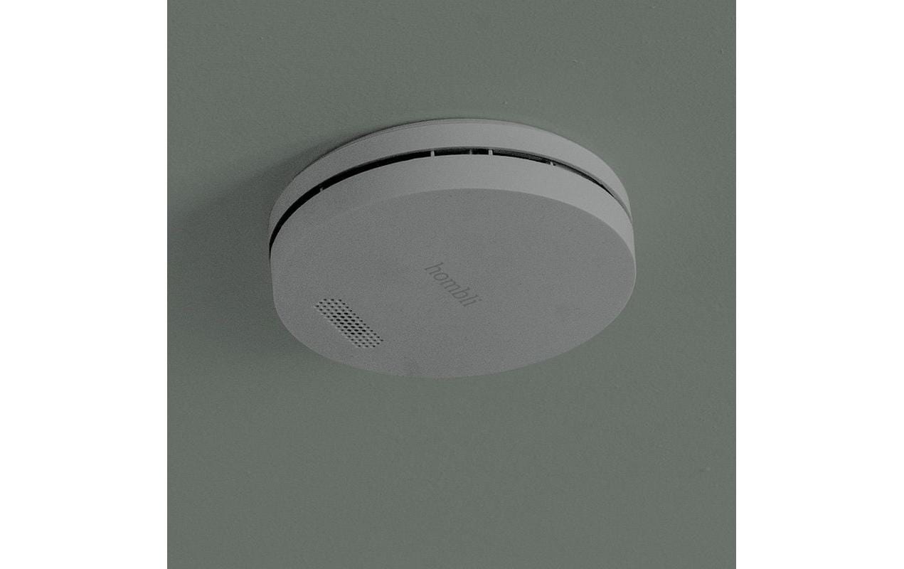 Smart-Home-Steuerelement »hombli Smart Smoke Detector 85 dB Grau«