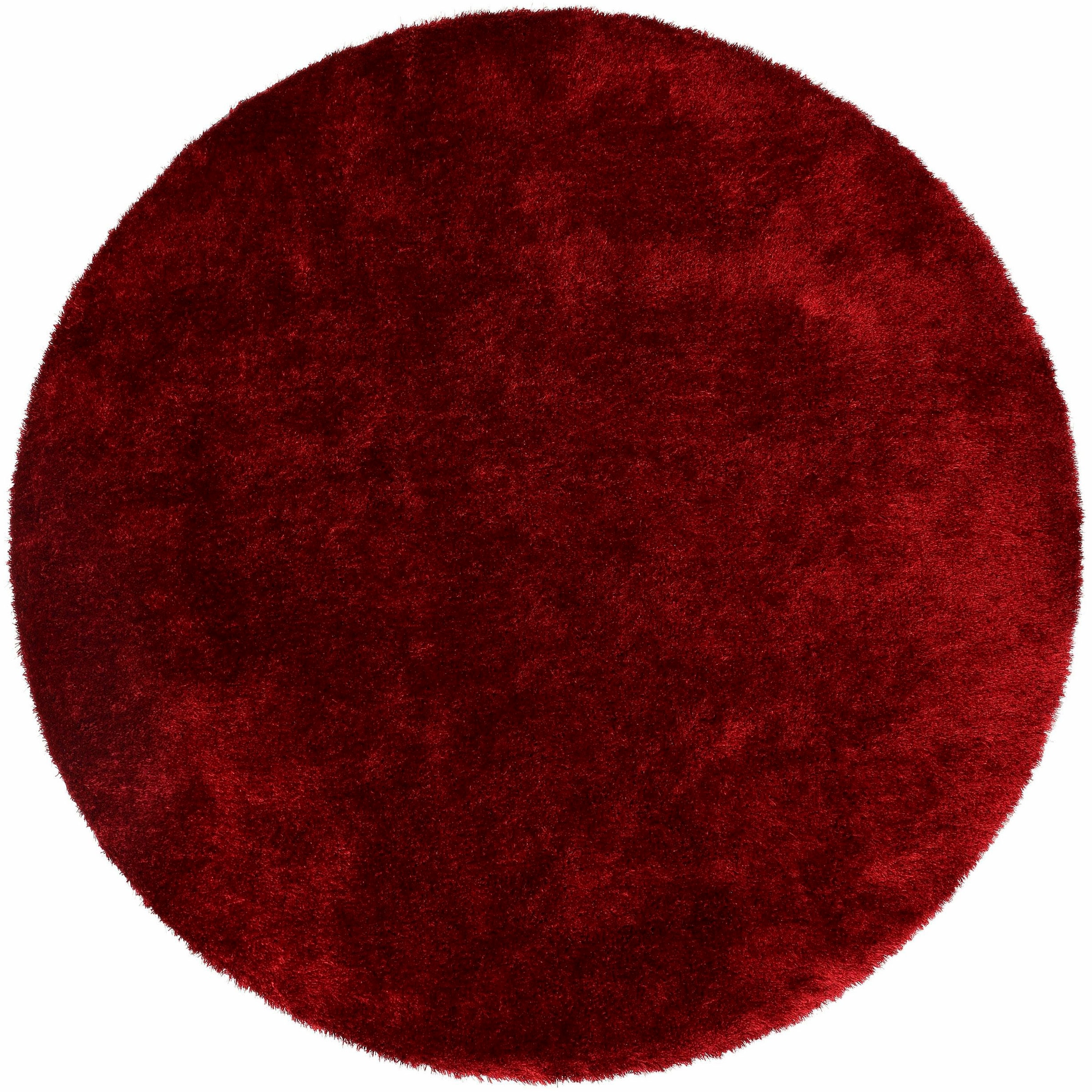 Bruno Banani Hochflor-Teppich »Dana Teppich, Kundenliebling«, rund, 30 mm Höhe, unifarben, Mikrofaser Teppiche, Wohnzimmer, Schlafzimmer, Esszimmer