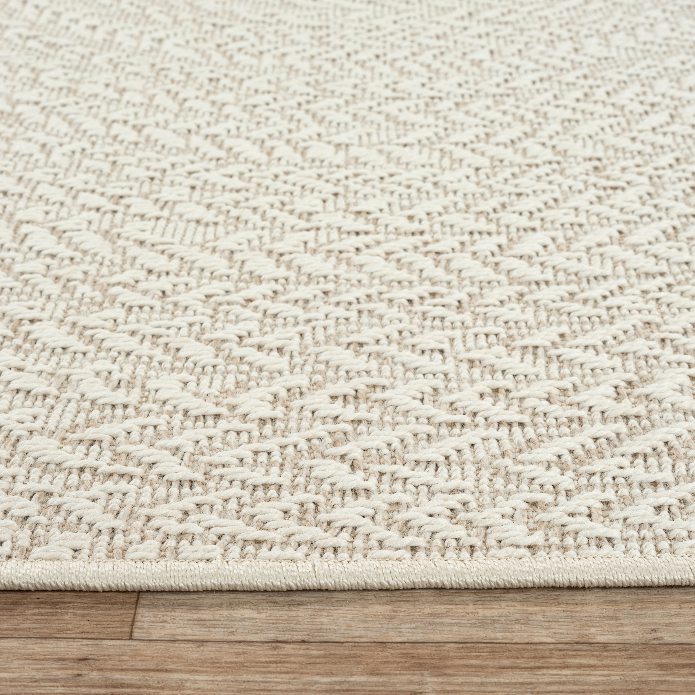 merinos Teppich »Kenzy 5«, rechteckig, 10 mm Höhe, robuster In- und Outdoor Teppich im natürlichen Jute-Look, wetterfest