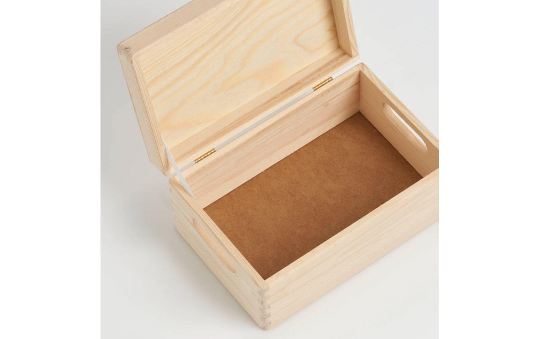Zeller Present Kiste »mit Deckel 30 x 14 cm, Nature«
