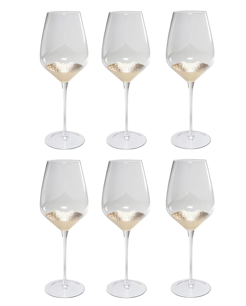 Kare Design Glas "Gobi" Rotwein-, Sekt- oder Wasserglas