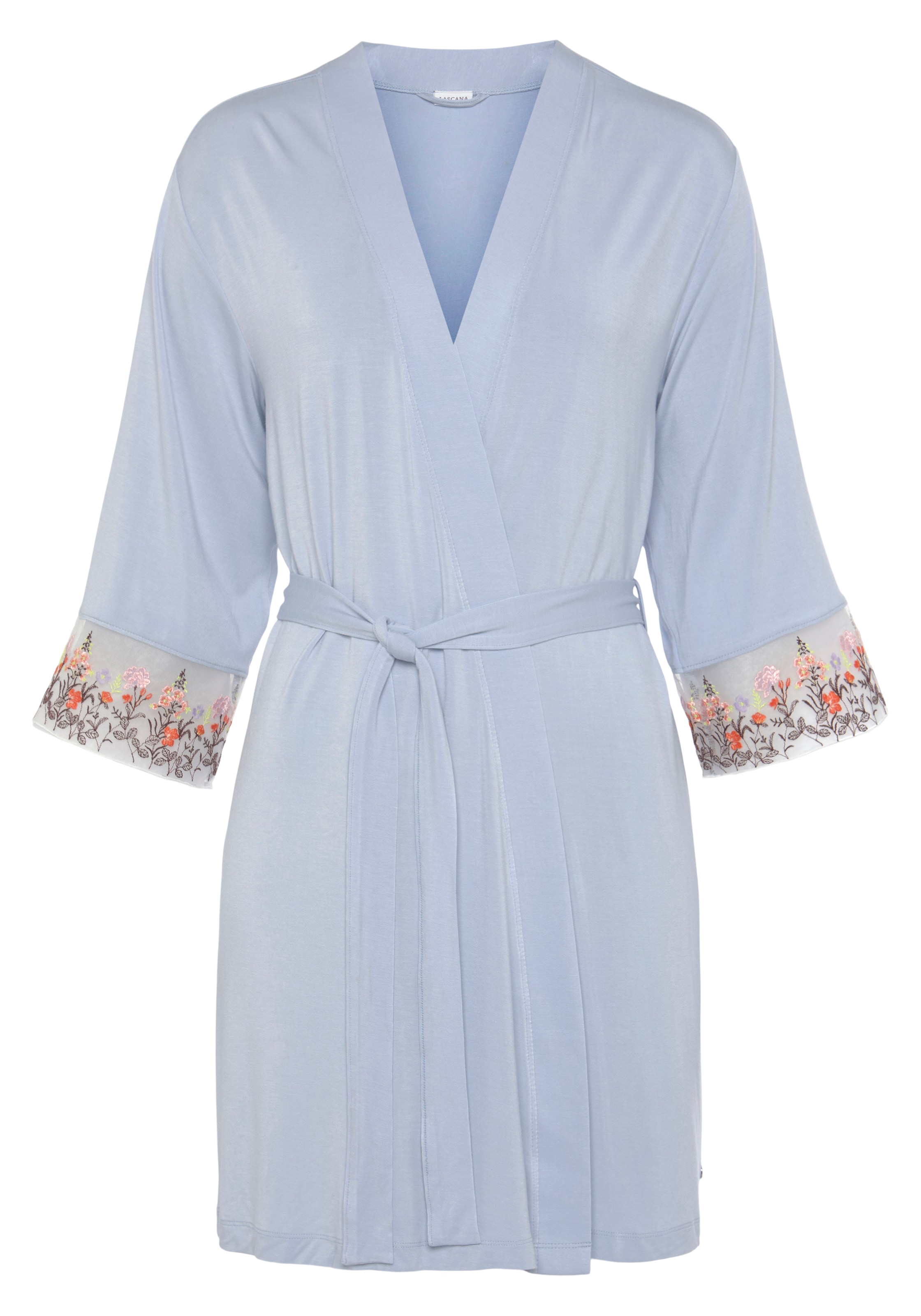 LASCANA kaufen online Spitze mit Jelmoli-Versand bei bestickter Kimono, Schweiz