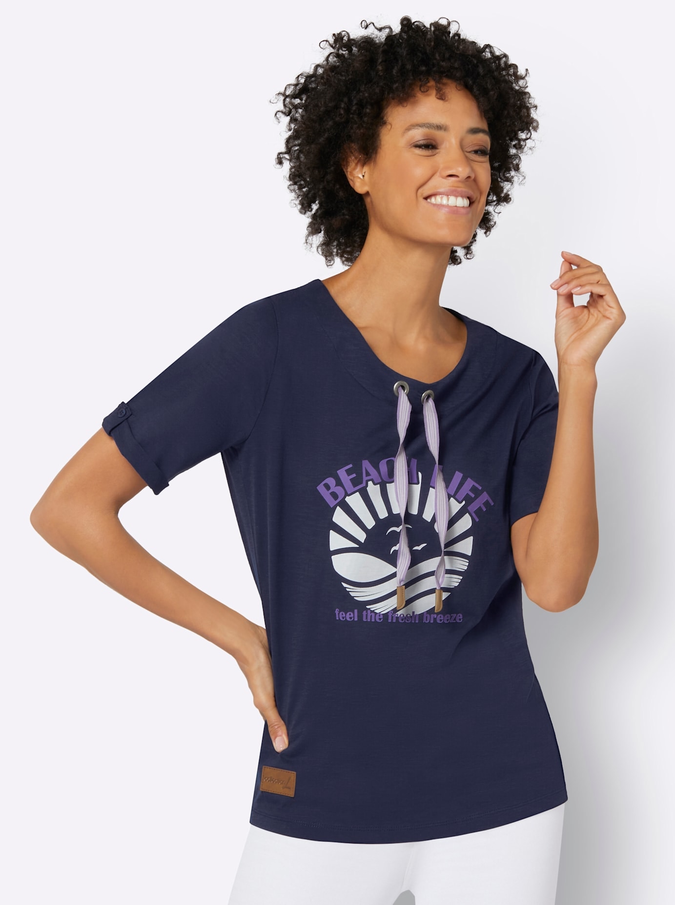 Casual Looks Rundhalsshirt »Shirt« 1 Stk.