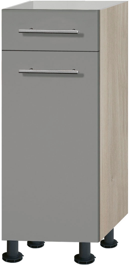 ❤ OPTIFIT Unterschrank »Bern«, 30 cm breit, mit 1 Tür und Schubkasten, mit  höhenverstellbaren Füssen ordern im Jelmoli-Online Shop