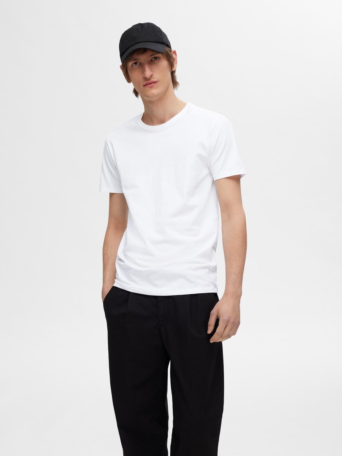 SELECTED HOMME T-Shirt »SLHROLAND SS O-NECK TEE 3-PACK NOOS«