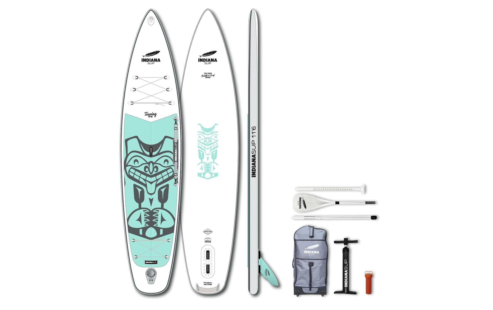 Indiana Paddle & Surf SUP-Board »SUP Board 116 Touring«