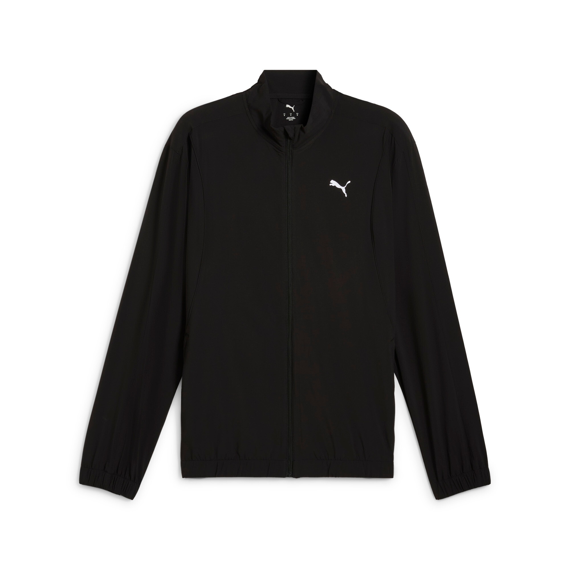 PUMA Trainingsjacke »RUN VELOCITY WOVEN JACKET« ohne Kapuze für Lauftraining und sportliche Aktivitäten, atmungsaktives Material