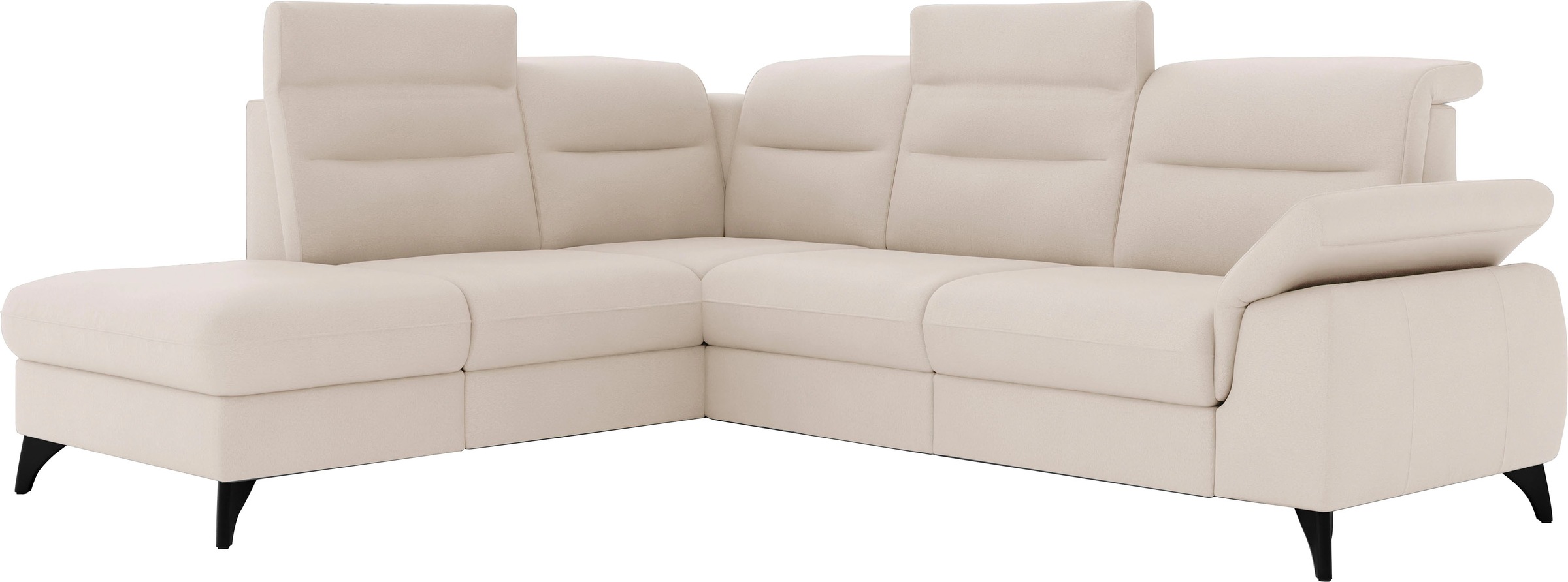 sit&more Ecksofa »Astoria L-Form«, wahlweise mit motorischer Relaxfunktion