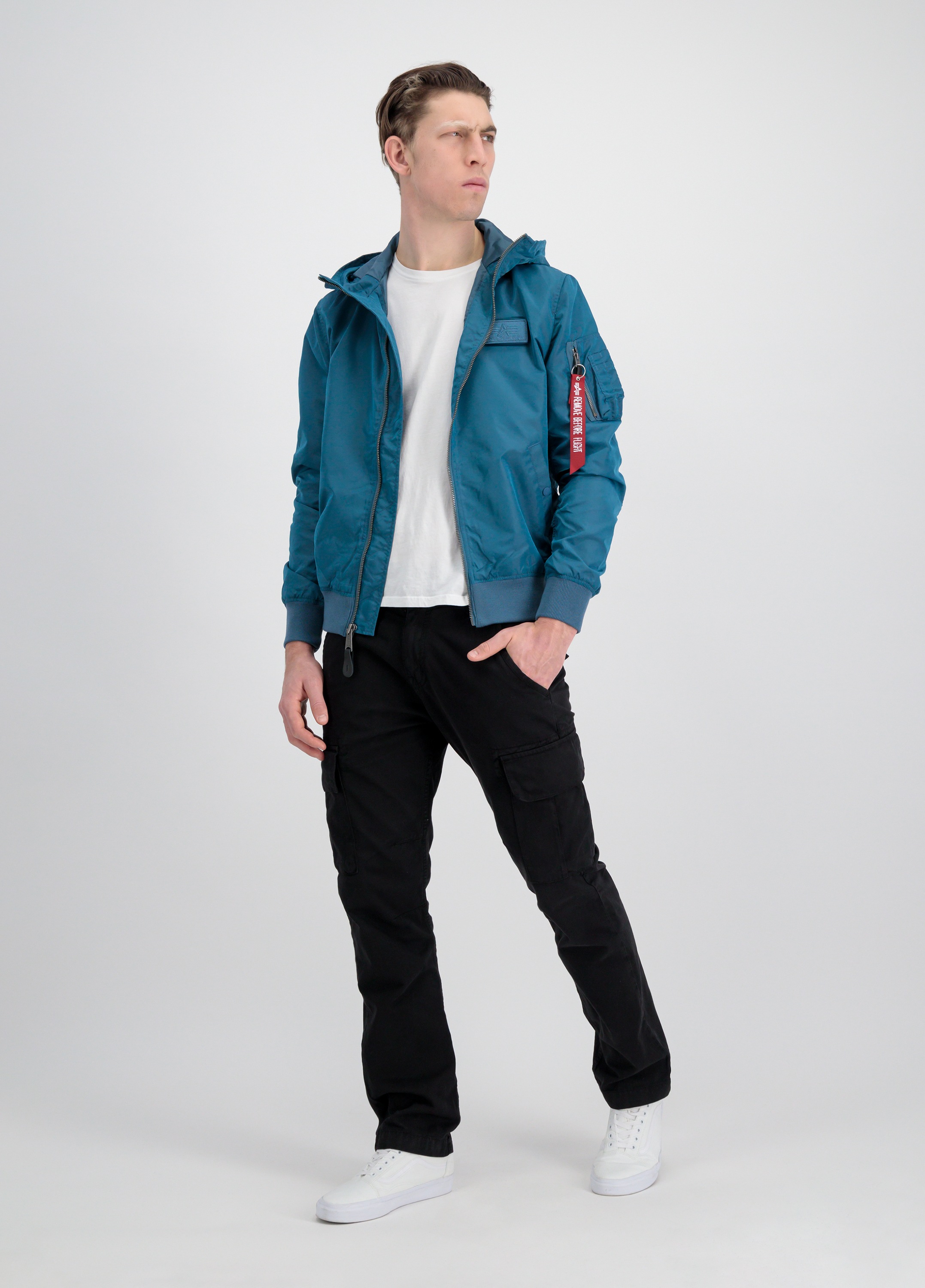 Alpha Industries Bomberjacke »Alpha Industries Men - Bomber Jackets MA-1 LW Hooded«