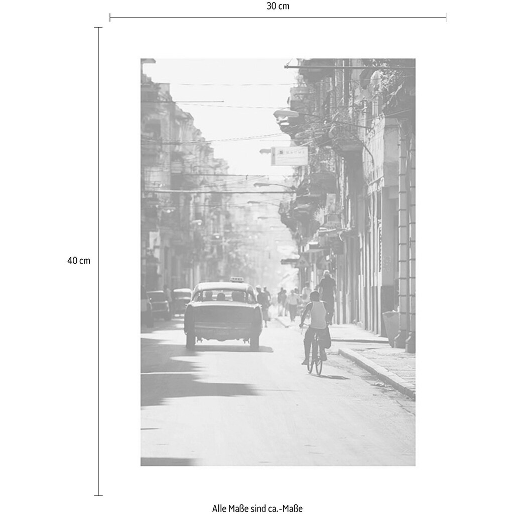 Komar Poster »Cuba Streets«, Städte, (1 St.)