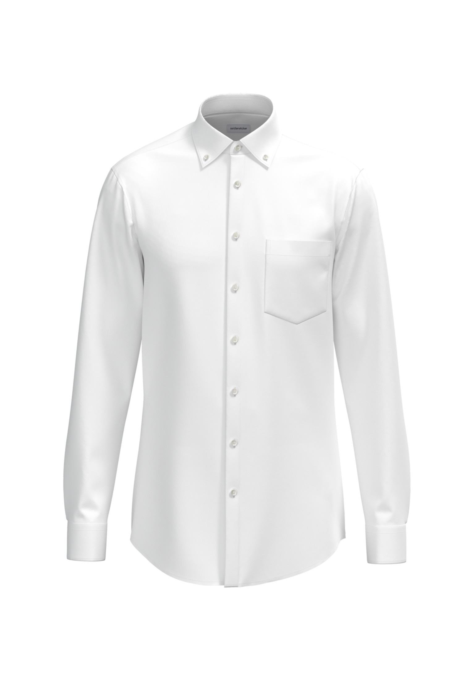 seidensticker Businesshemd »Comfort« Comfort 1/1 Button-Down-Kragen Uni