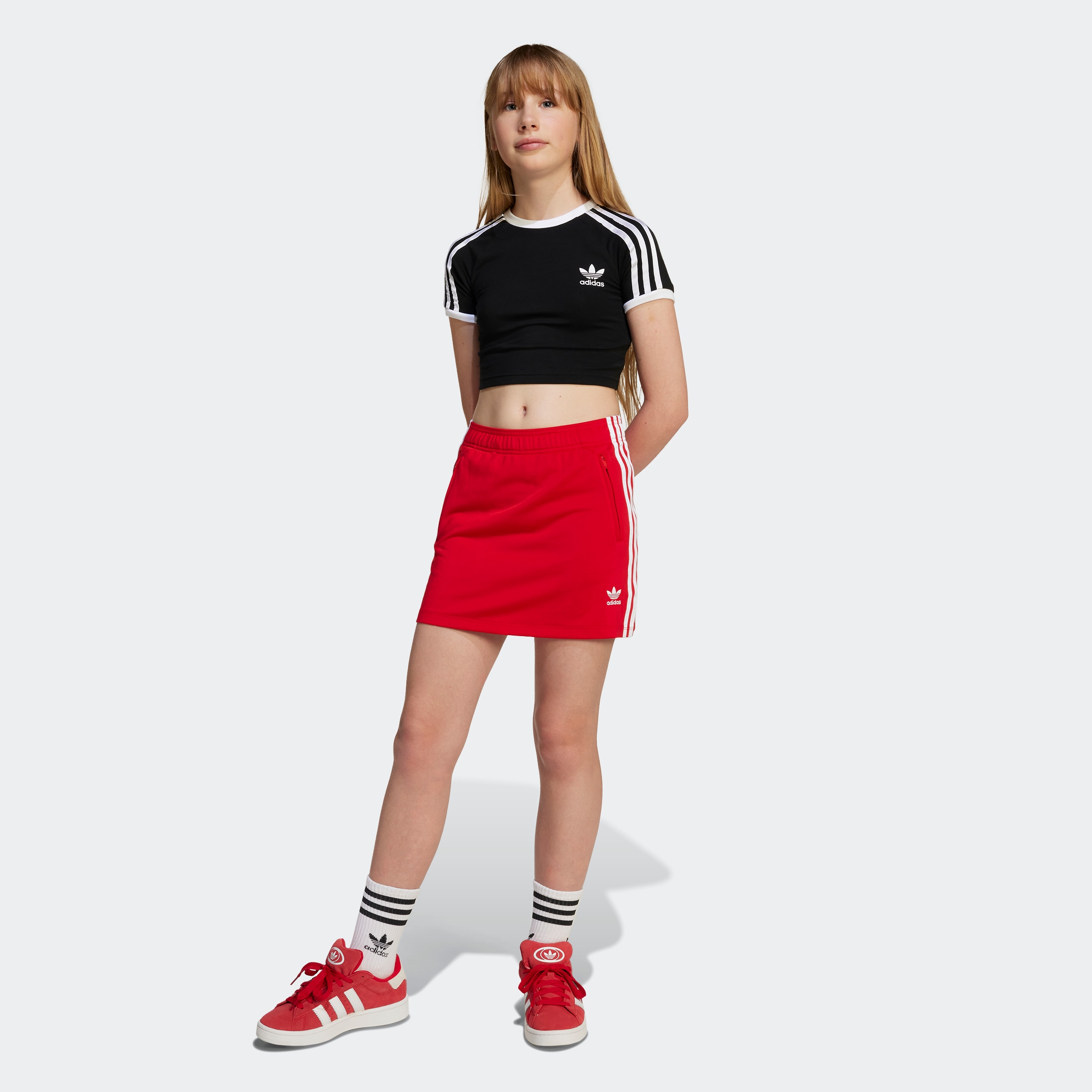 adidas Originals Tanktop »3S CROP TEE«