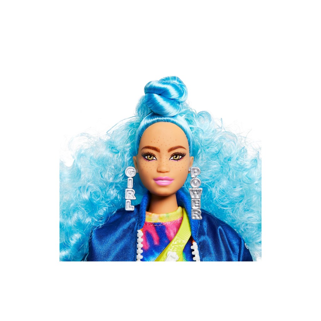 Barbie Spielfigur »Extra mit blauen Haaren und Skateboard«