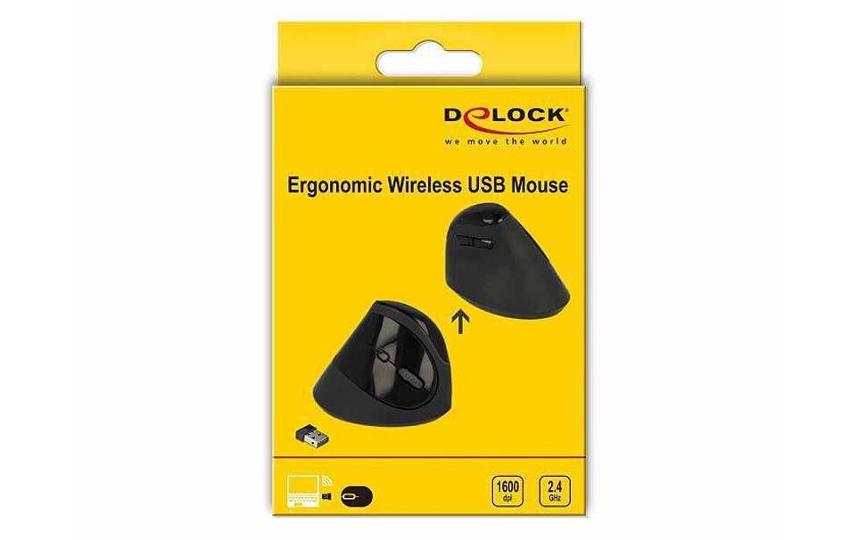 Delock ergonomische Maus »Delock Ergonomische Maus 12599 USB«