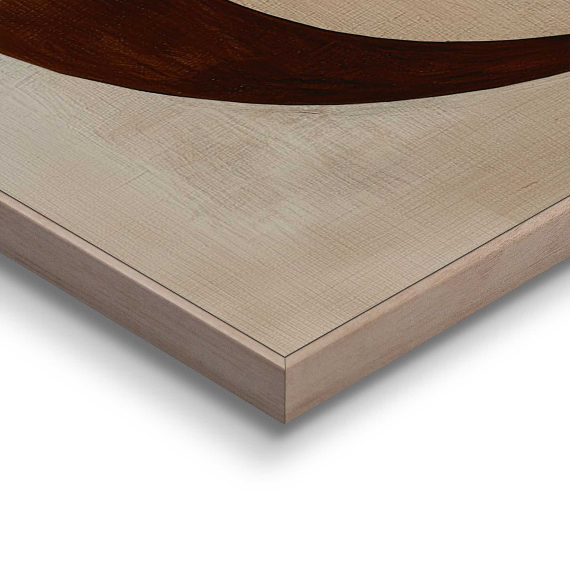 Reinders! Poster »Earth Essence«, Wohnzimmer - Formen - Organisch - Braun - MDF - Abstrakt - 50x70 cm