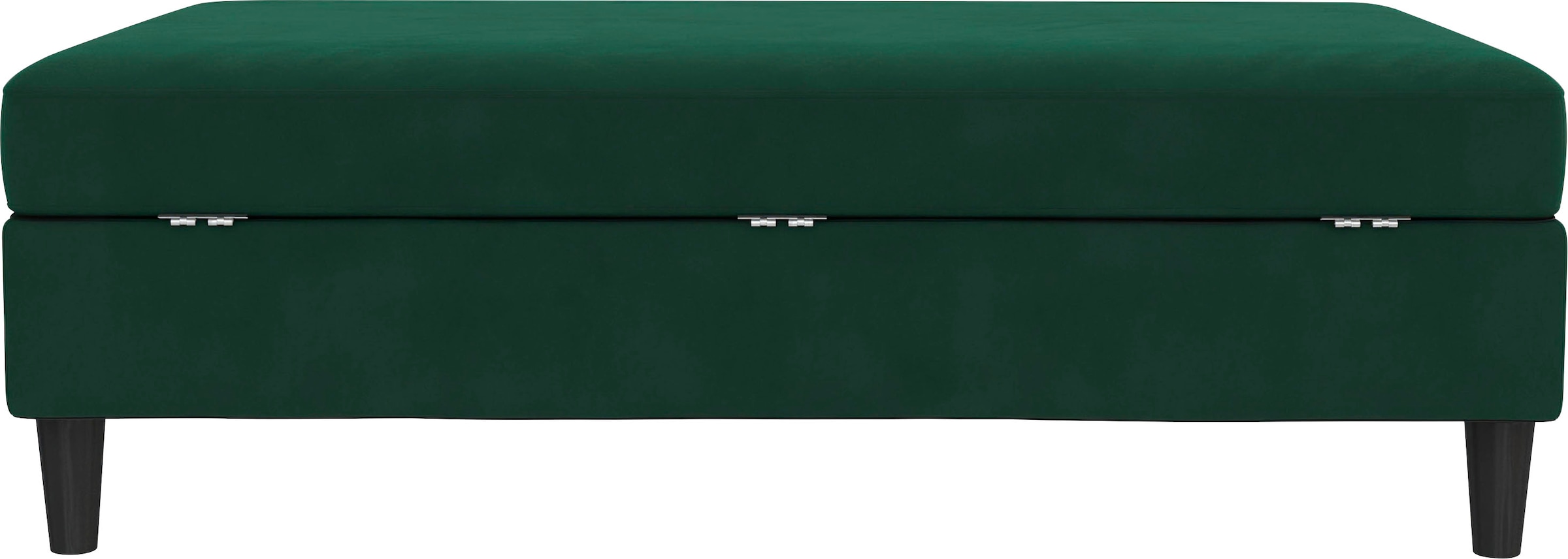 Dorel Home Stauraumhocker »Hartford«, Polsterhocker mit Stauraum, frei im Raum stellbar, Sitzhöhe 43 cm