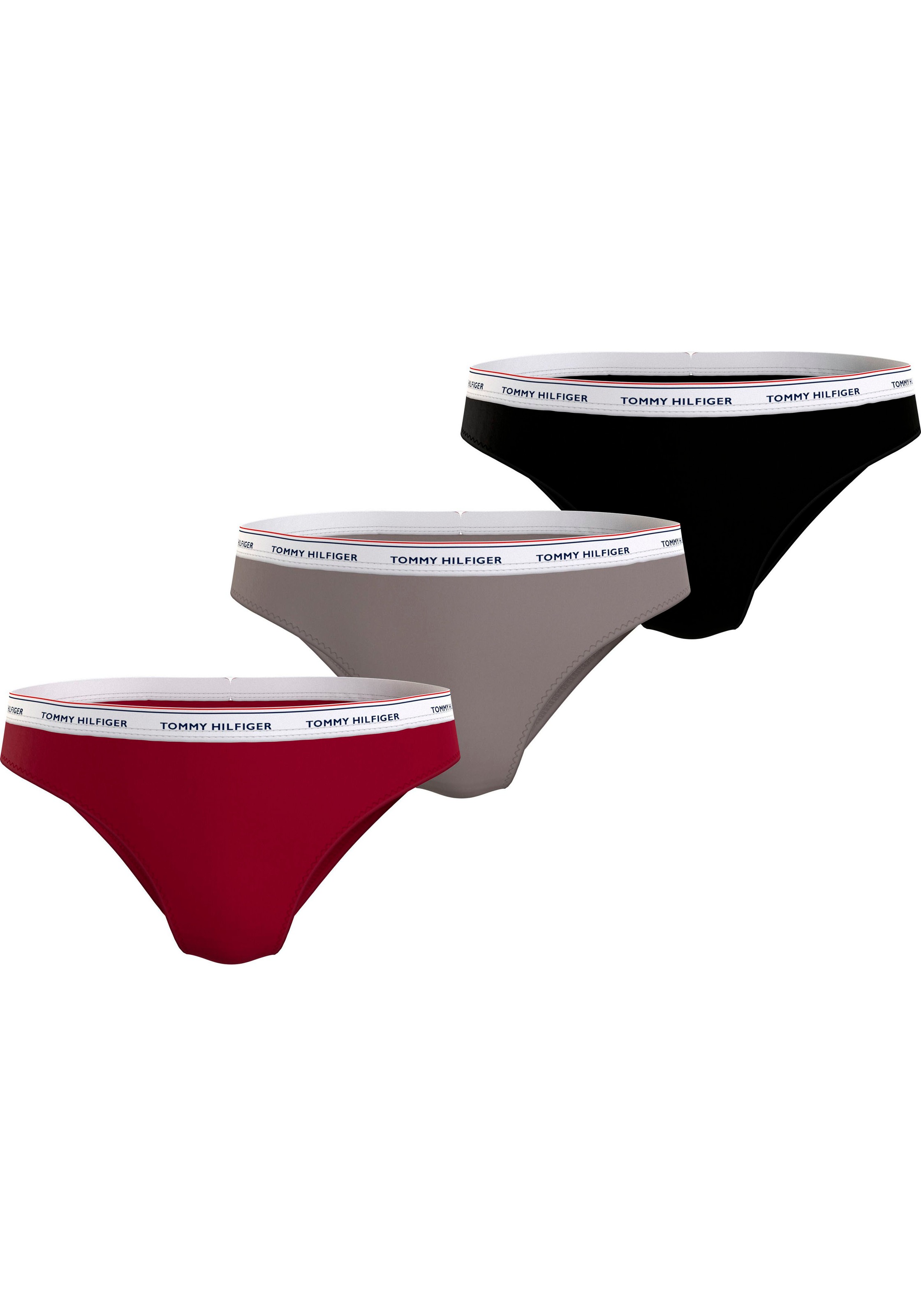 Tommy Hilfiger Underwear Bikinislip »3 PACK BIKINI (EXT SIZES)«, (Packung,  3er), mit Tommy Hilfiger Logobund online shoppen bei Jelmoli-Versand Schweiz