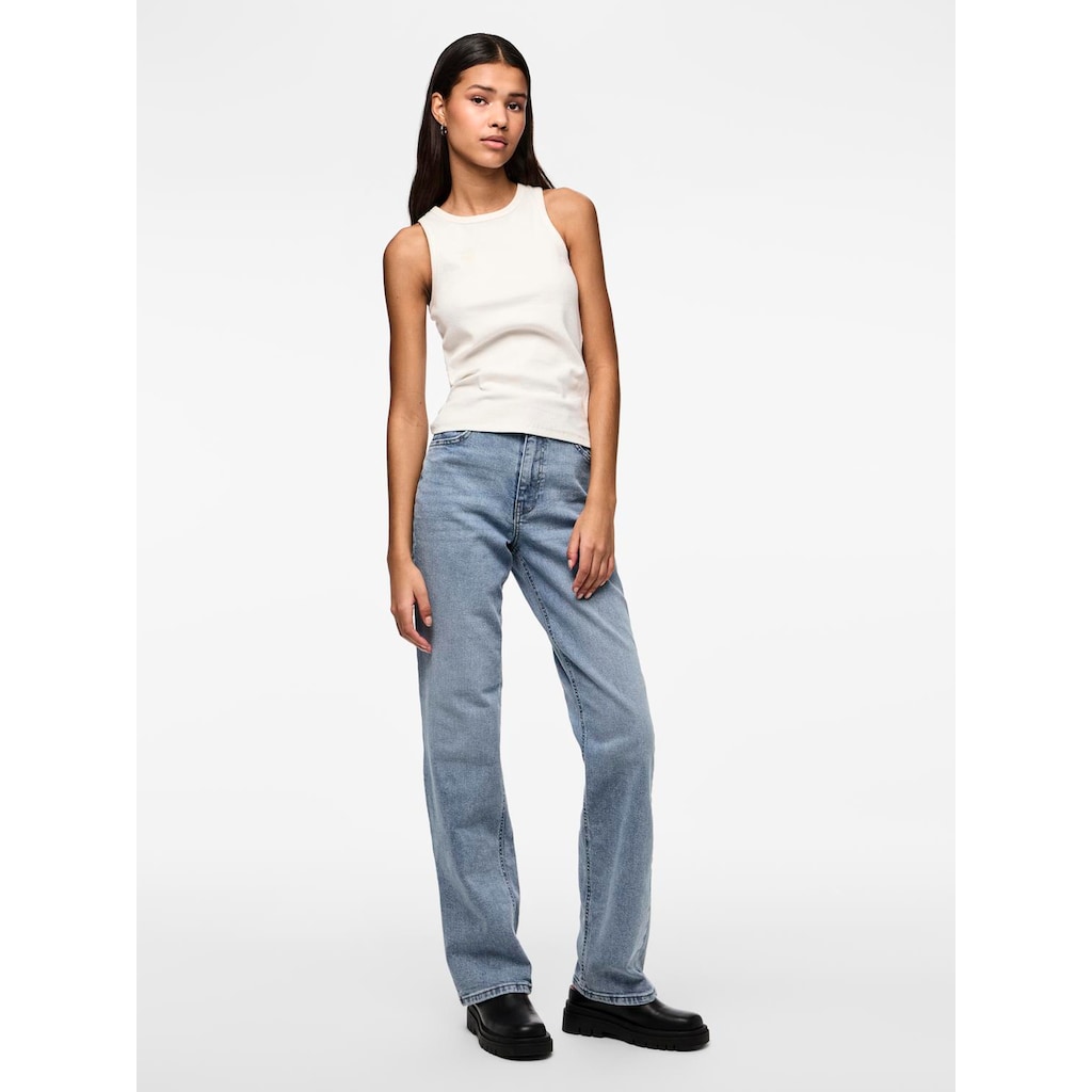 pieces Straight-Jeans »PCKELLY HW STRAIGHT JEANS LB302 NOOS«