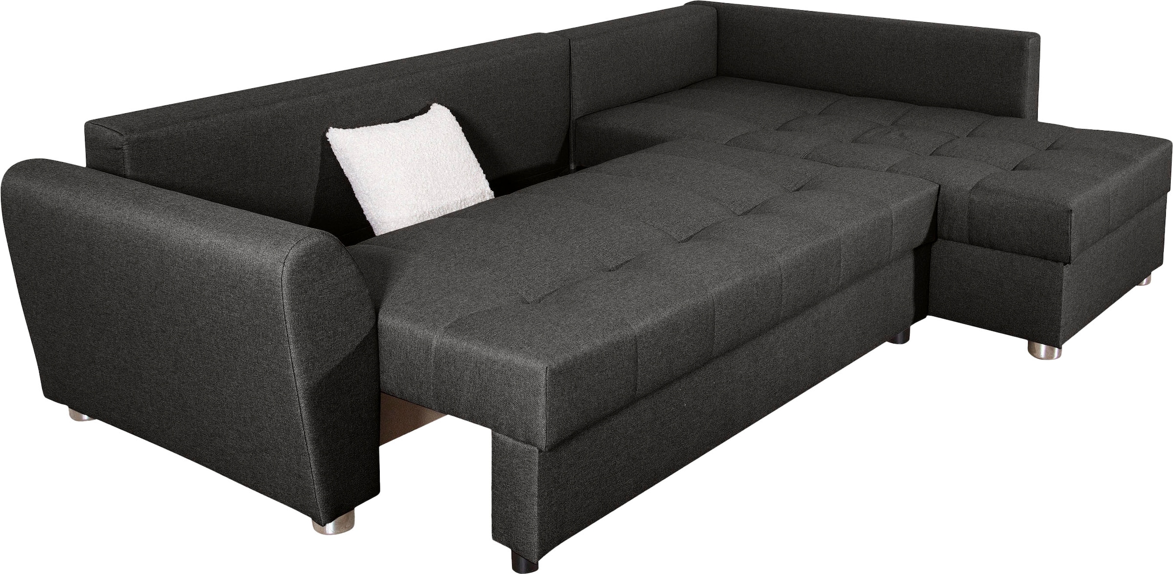 COLLECTION AB Ecksofa »JANA XL-Sofa L-Form«, inkl. Bettfunktion, Bettkasten und Bonnelfederkern