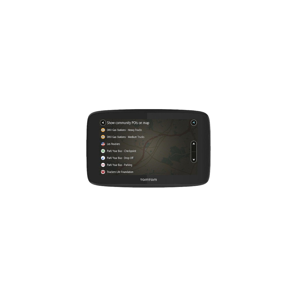 TomTom LKW-Navigationsgerät »GO Professional 520 WiFi«, (inklusive lebenslanger Kartenupdates)