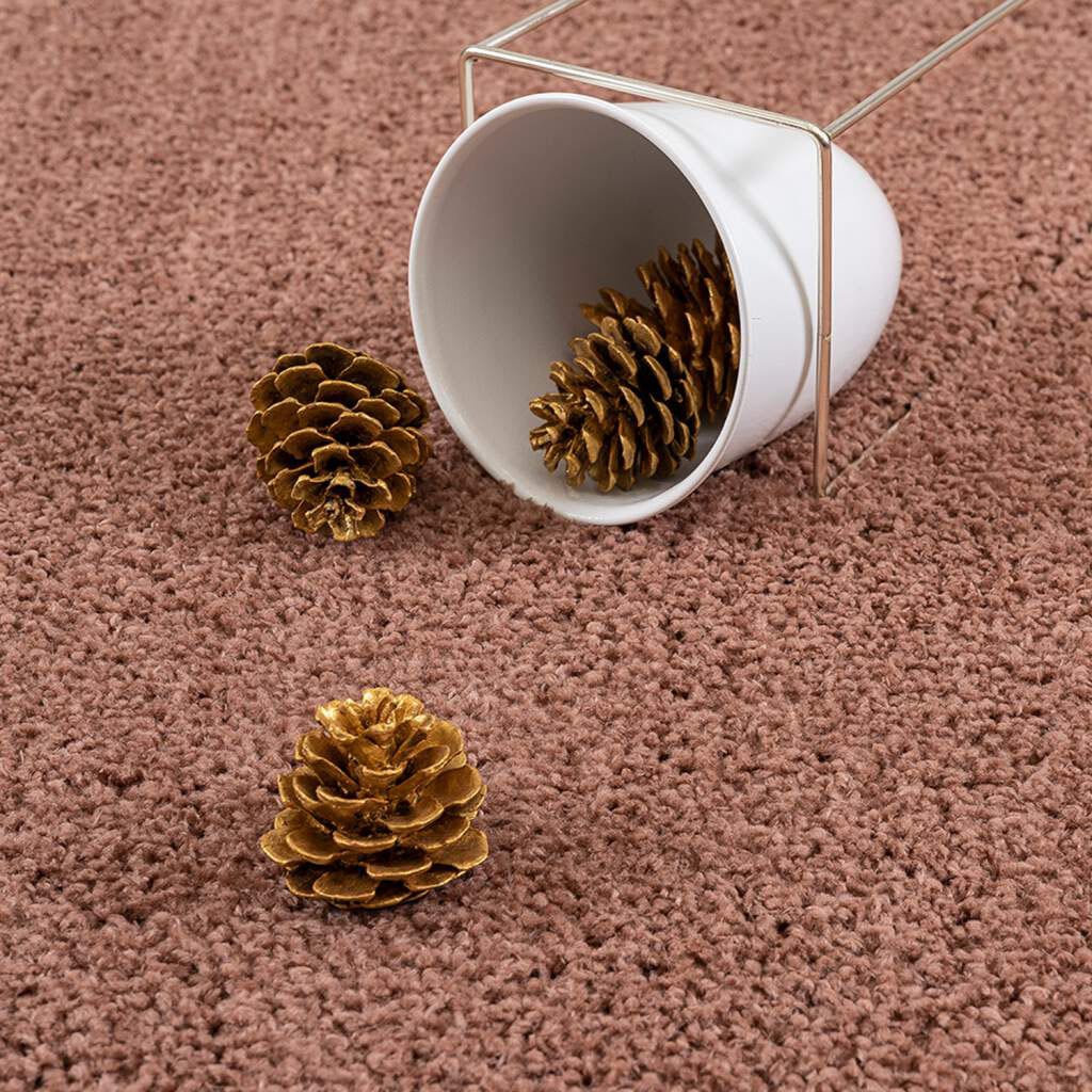 Carpet City Hochflor-Teppich »Plainy«, rechteckig, 30 mm Höhe, Shaggy Polyester Teppich, besonders weich, Uni-Farben
