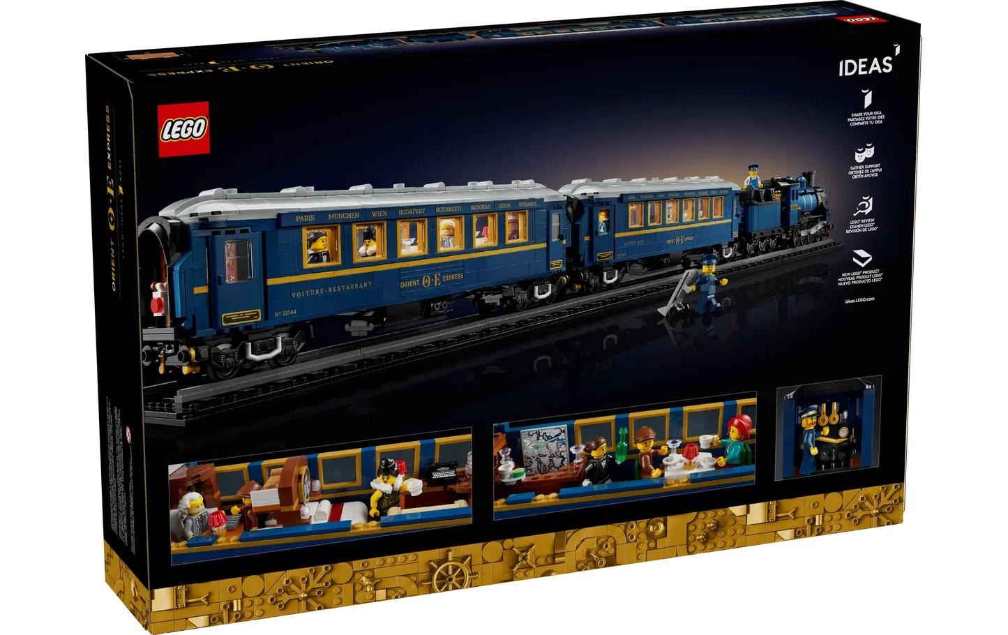 LEGO® Spielbausteine »Ideas Der Orientexpress 21344«, (2540 St.)