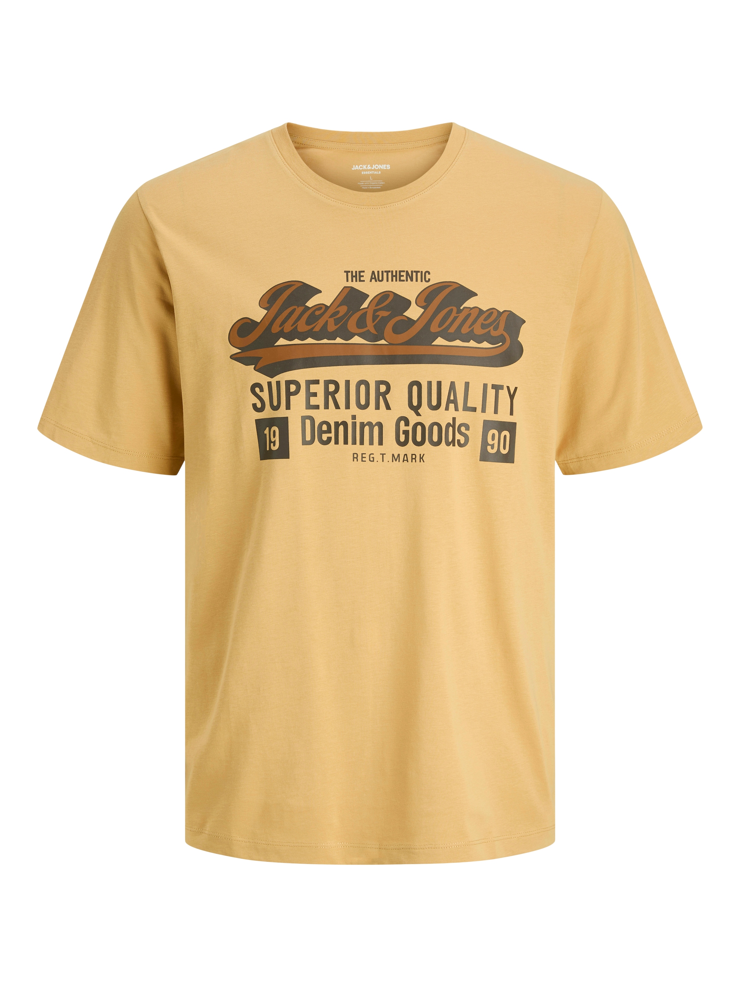 Jack & Jones Rundhalsshirt »JJELOGO TEE SS O-NECK 2 COL AW25 SN«