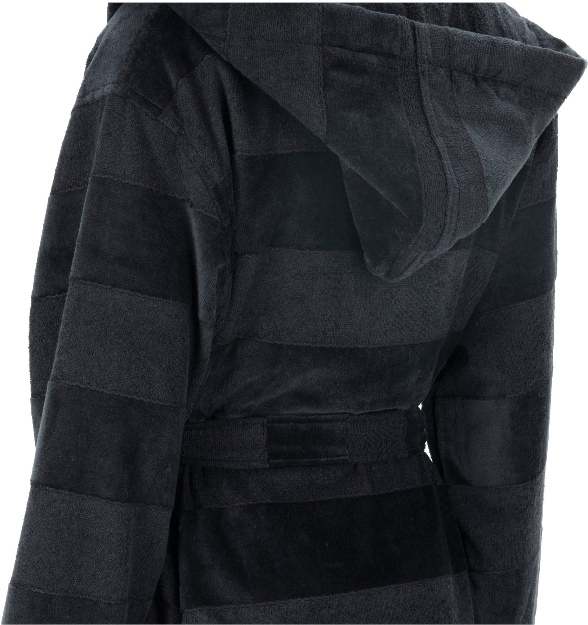 Vossen Unisex-Bademantel »Santiago, ideal für Sauna & Spa, Hotelbademantel, Morgenmantel«