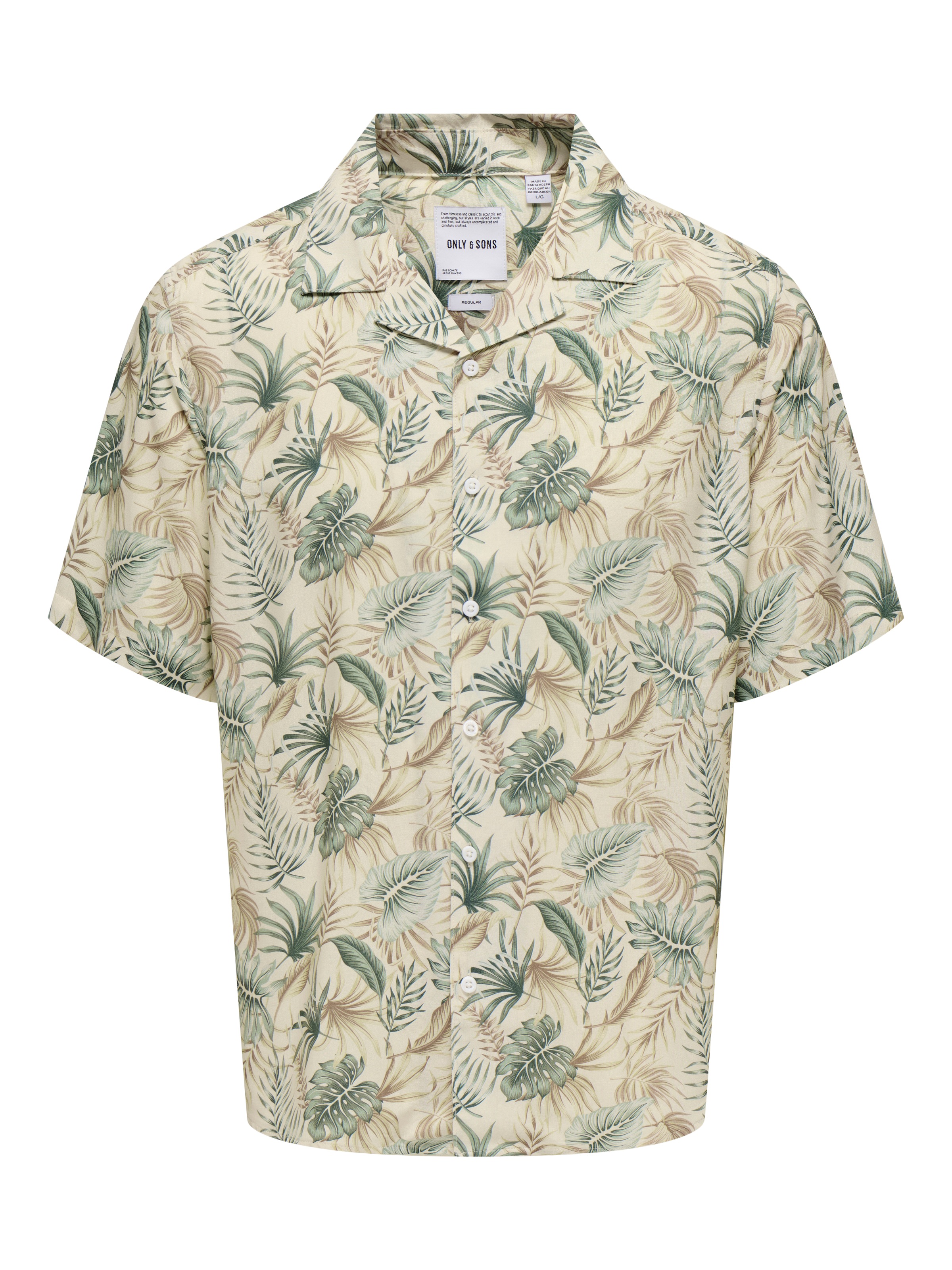 ONLY & SONS Hawaiihemd »ONSWAYNE LIFE AOP SS VISCOSE SHIRT NOOS«