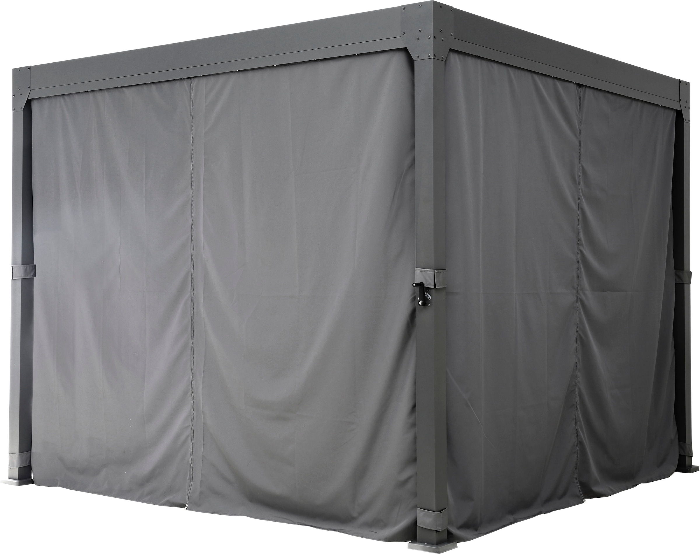 KONIFERA Pavillon »Palma«, Pergola, mit Lamellendach, Sockelmass: 300x300 cm oder 400x300 cm