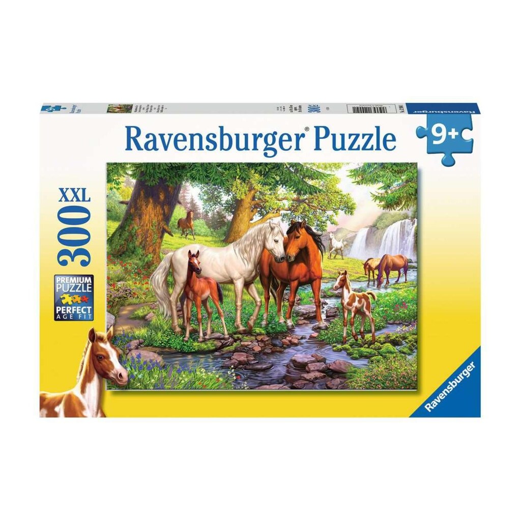 Ravensburger Puzzle »Wildpferde am Fluss«, (300 tlg.)