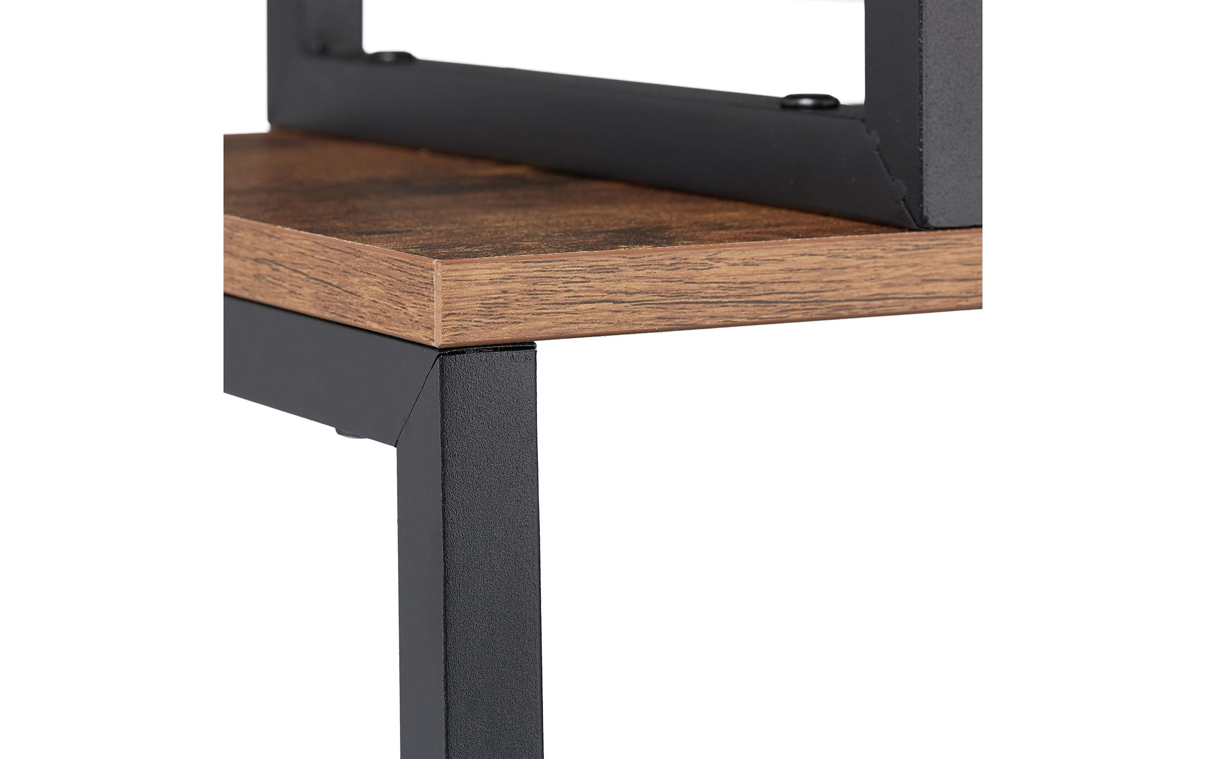 relaxdays Wandregal »Regal Industrial«