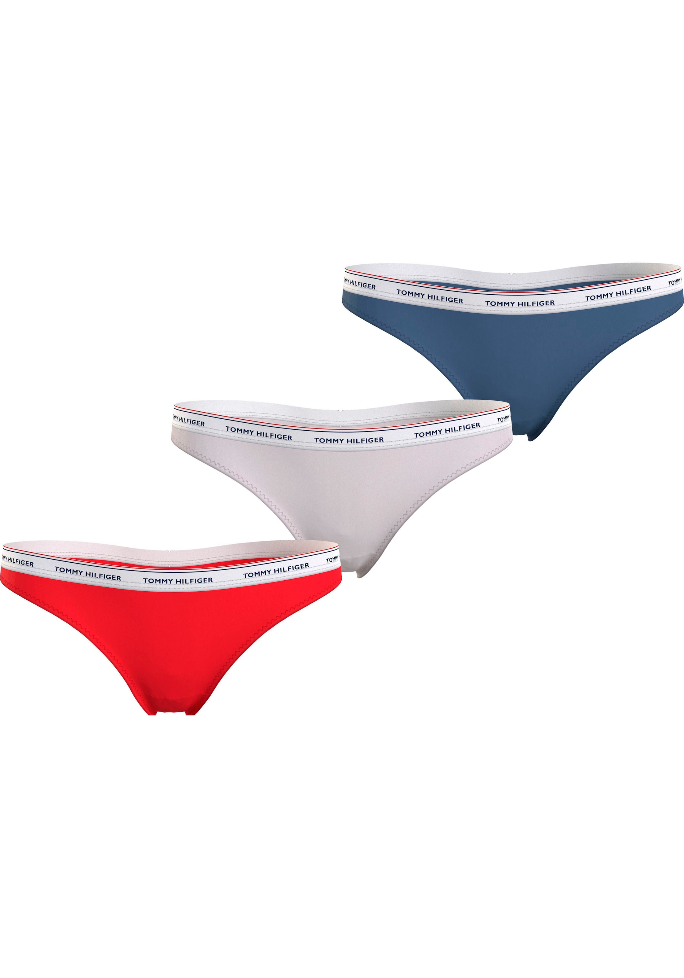 »3 online Slip Underwear Tommy Schweiz Logobund Hilfiger THONG shoppen Tommy Hilfiger Jelmoli-Versand (Packung, PACK 3er), (EXT bei mit SIZES)«,