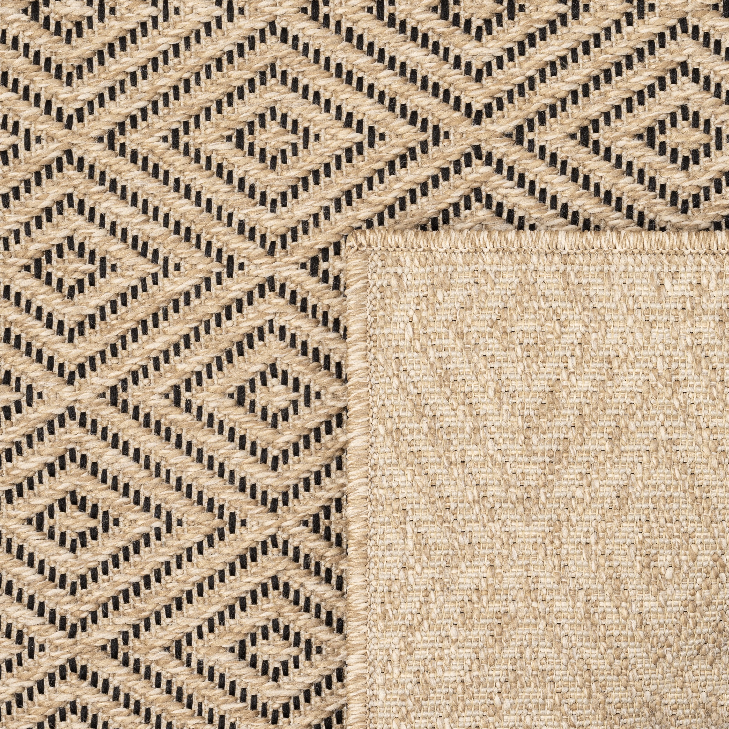 merinos Teppich »Kenzy«, rechteckig, 10 mm Höhe, robuster In- und Outdoor Teppich im natürlichen Jute-Look, wetterfest