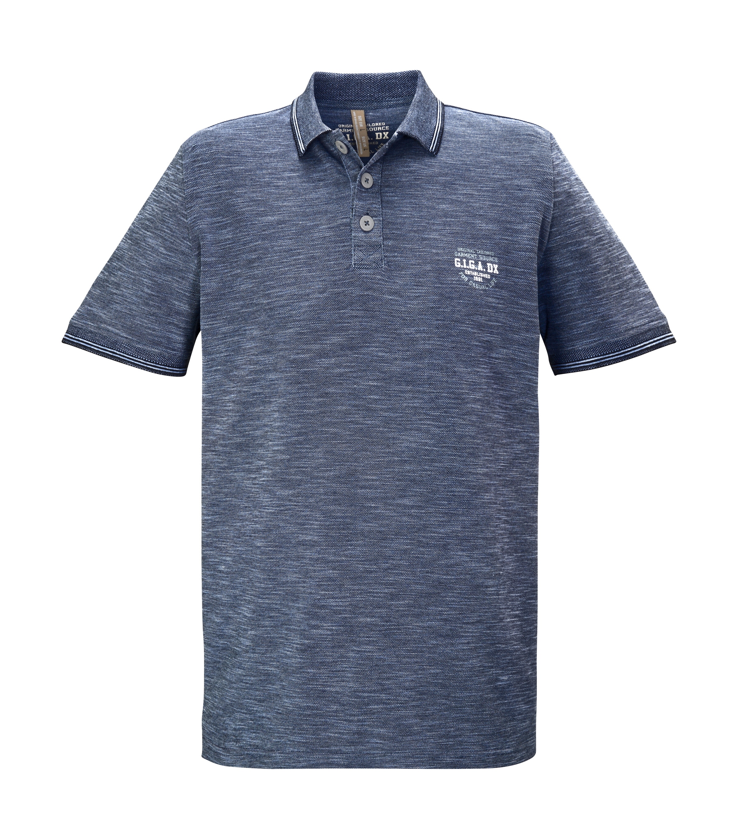 G.I.G.A. DX by killtec Poloshirt »GS 52 MN PLSHRT« Herren Polo-Shirt aus 100% Baumwoll-Piqué mit Stickerei