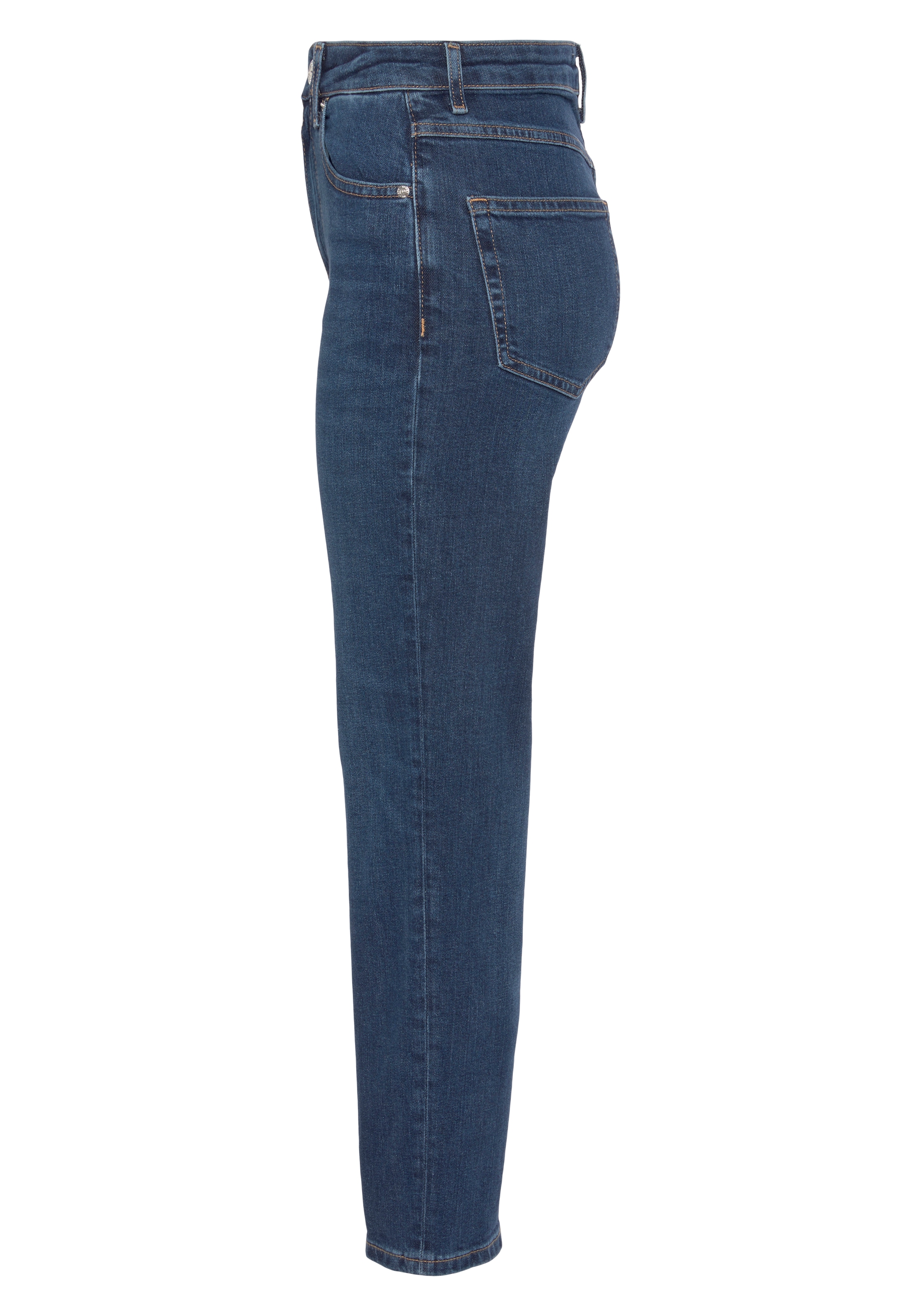 Tommy Hilfiger Straight-Jeans »CLASSIC STRAIGHT shoppen Hilfiger | HW«, Leder-Badge online Jelmoli-Versand mit Tommy