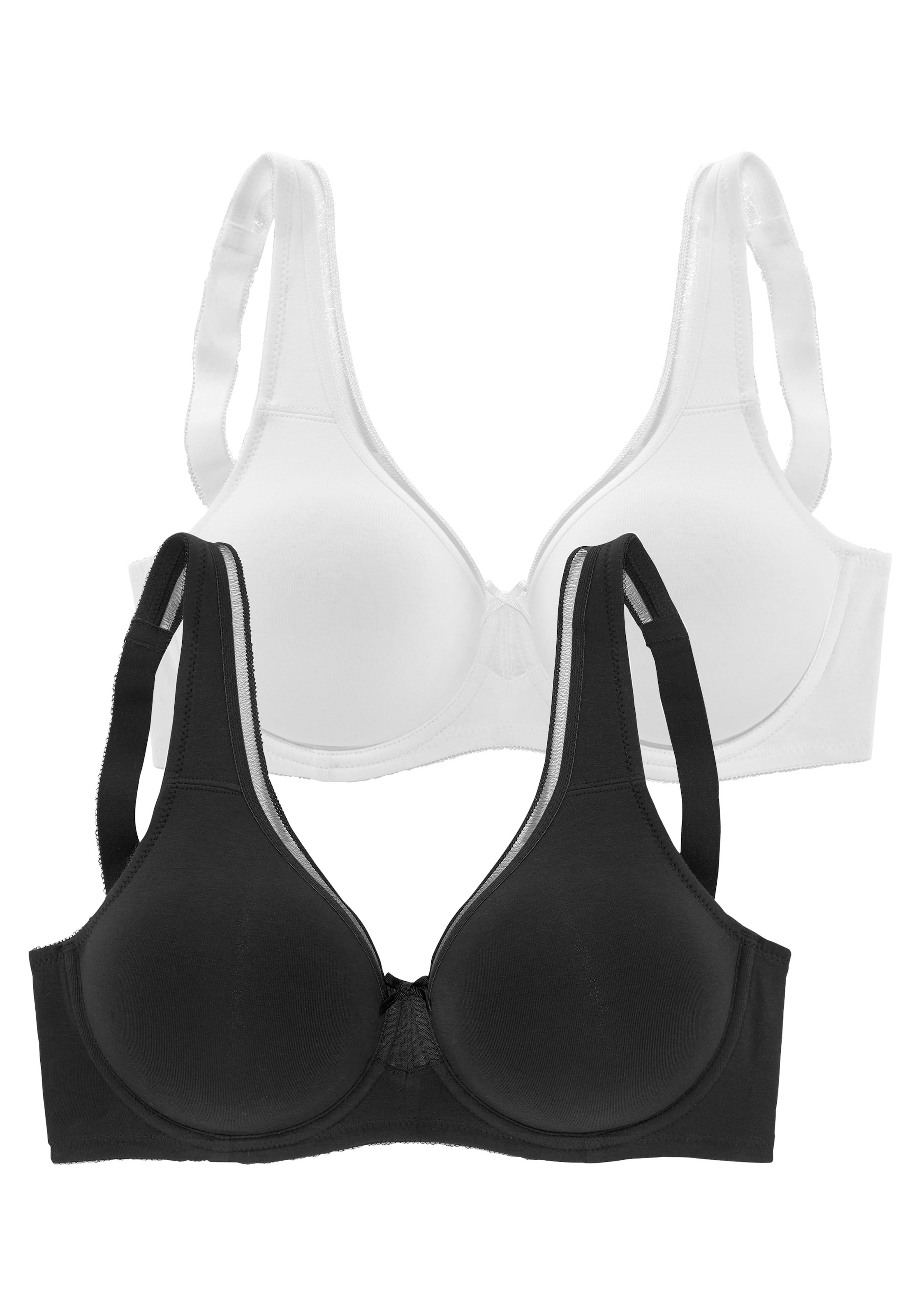 Minimizer-BH, ungefütterten kaufen aus 2 bei Dessous petite Basic online Stück), mit nahtlosen (Packung, Cups, Baumwolle Jelmoli-Versand fleur Schweiz