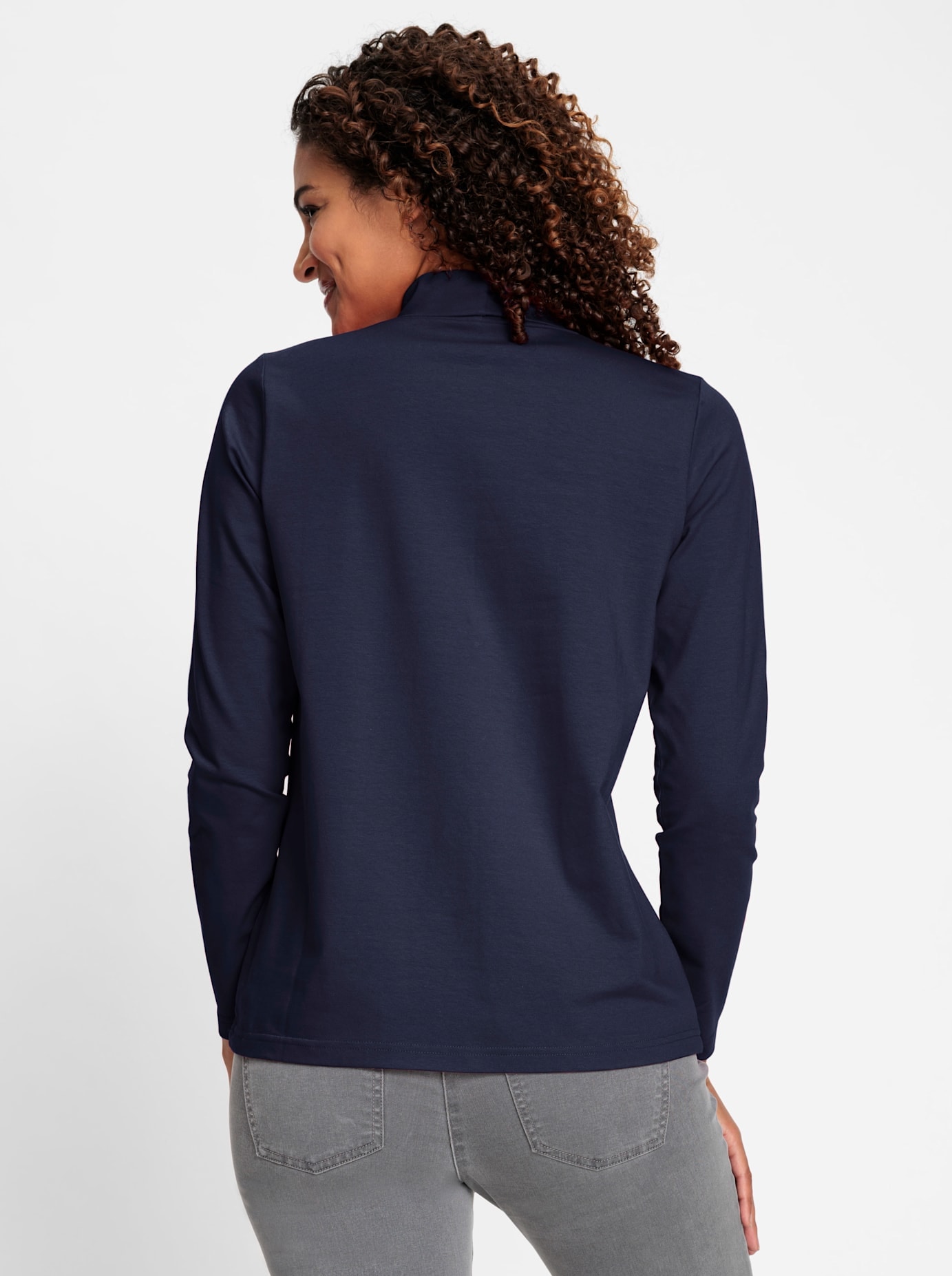 Casual Looks Rollkragenshirt »Rollkragen-Shirt«, (1 tlg.)