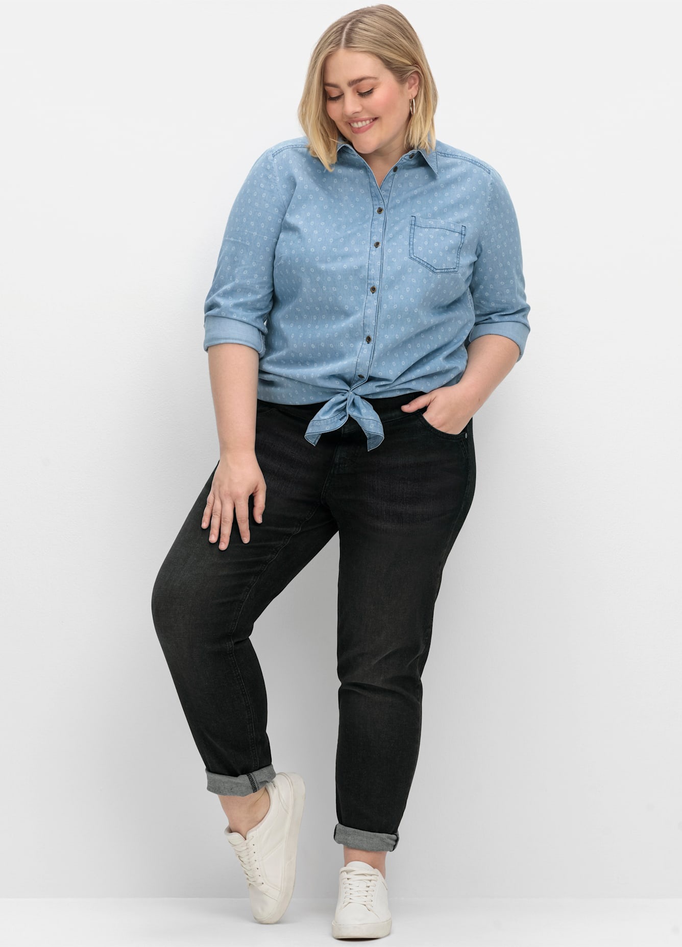 Sheego Stretch-Jeans, (1 tlg.)