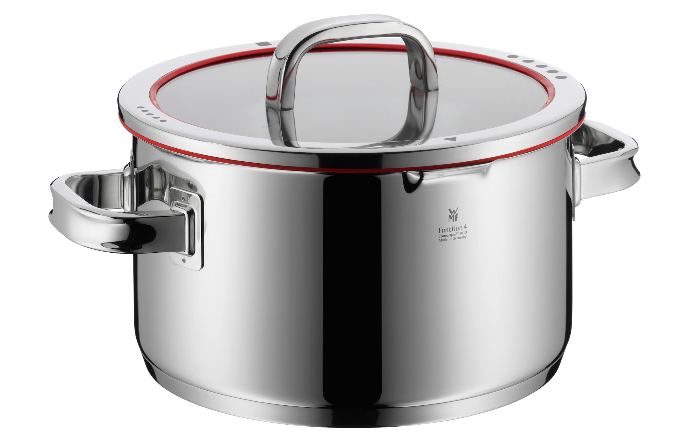 WMF Kochtopf »Function 4 4-teilig«, Edelstahl-Glas