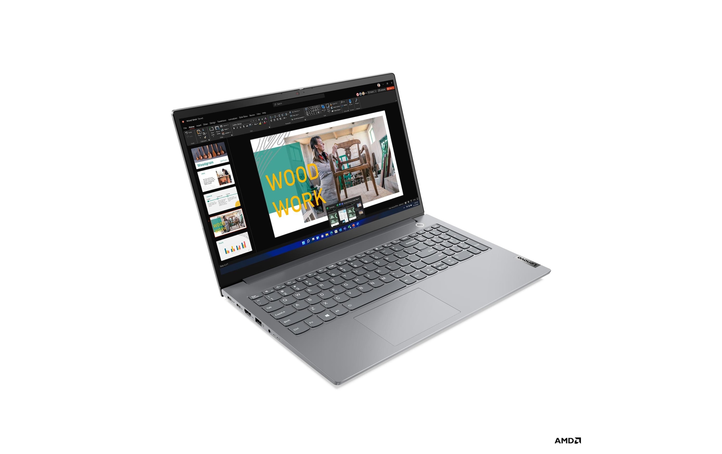 Lenovo Business-Notebook »Lenovo ThinkBook 15 G4, R7 5825U, W11-P«, 39,46 cm, / 15,6 Zoll, AMD, Ryzen 7, Radeon Graphics, 512 GB SSD