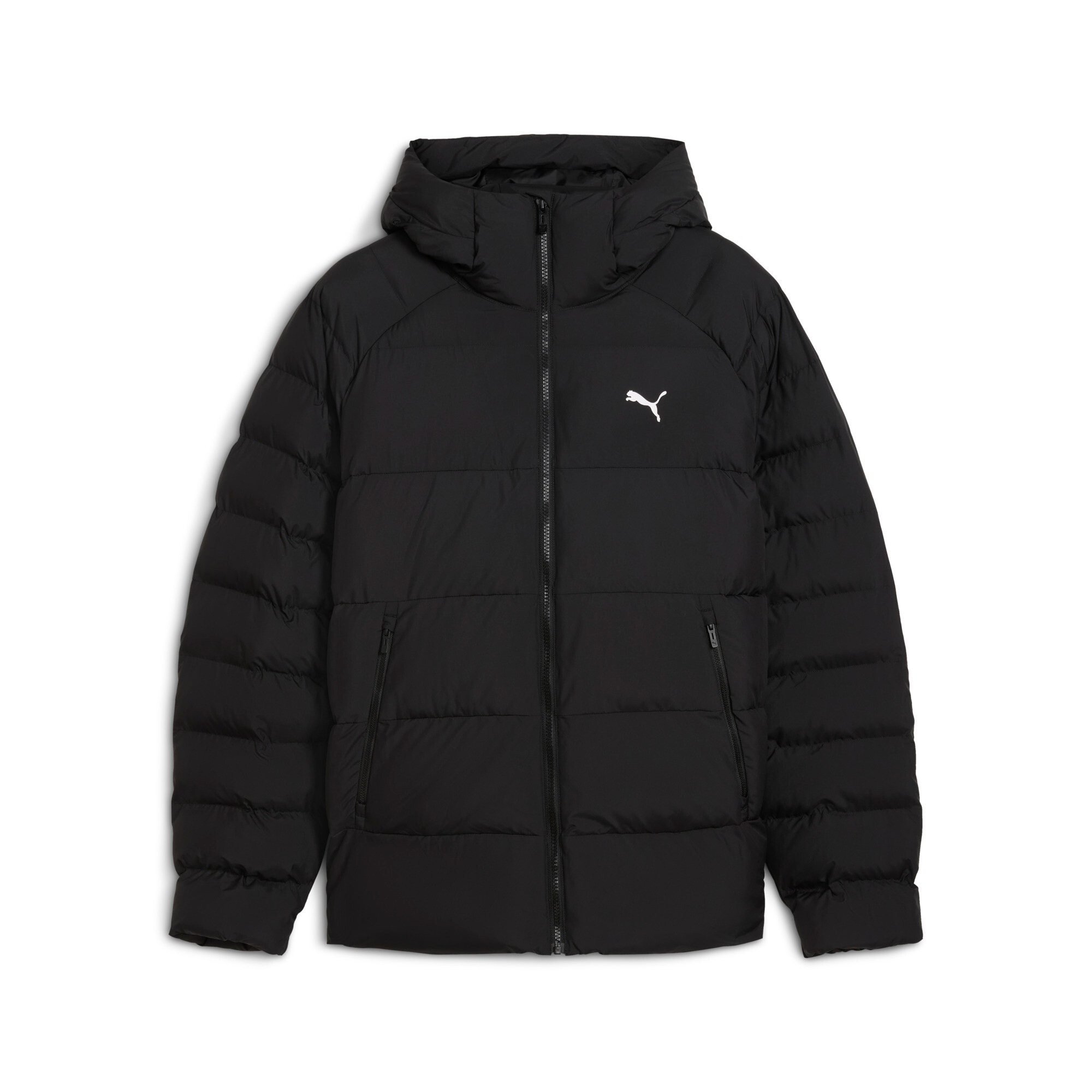 PUMA Winterjacke »MONO HOODED JACKET« mit Kapuze mit Kapuze, mit Eingrifftaschen mit Reissverschluss, Regular Fit