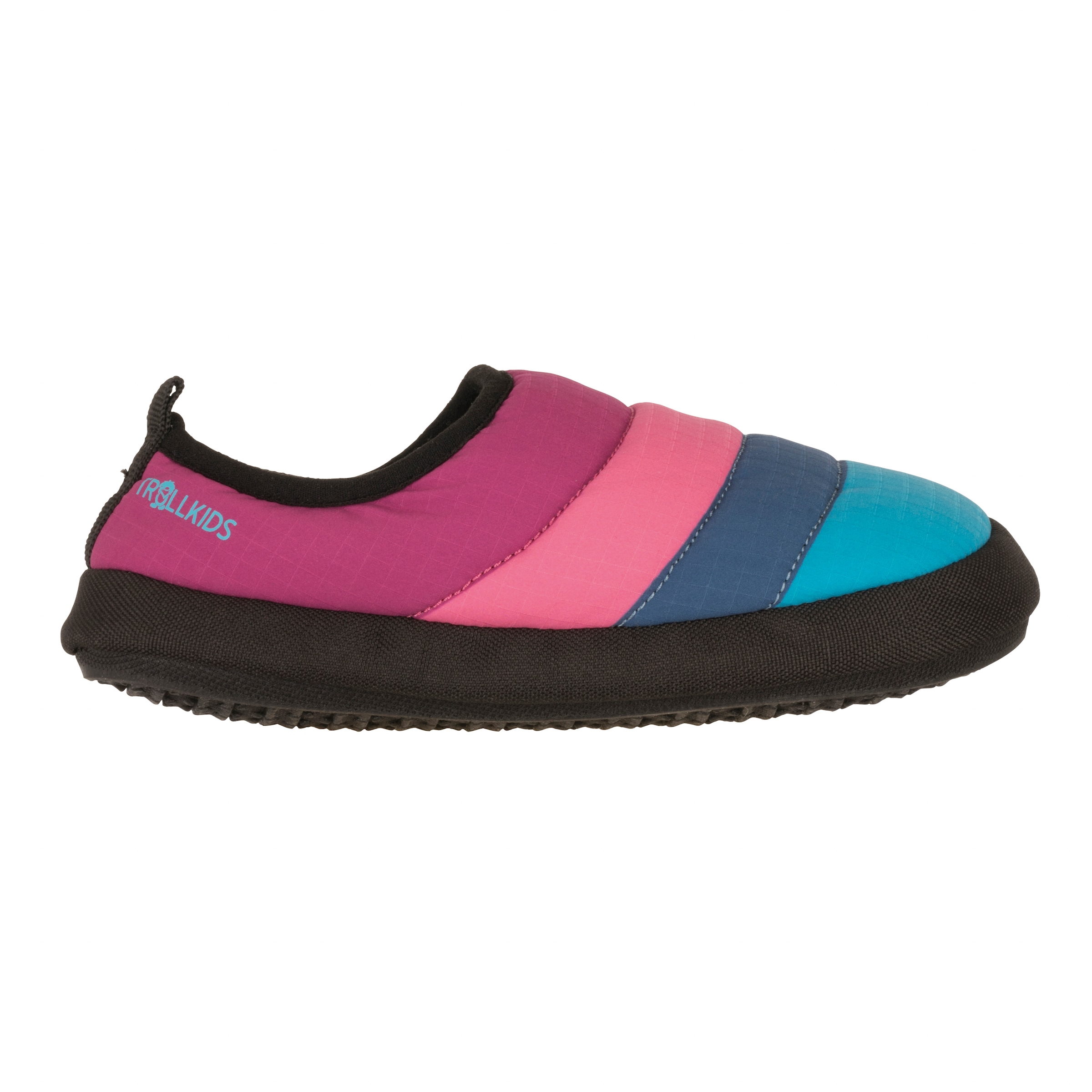 TROLLKIDS Hausschuh »KIDS HUT MULE XT«, warm, stossdämpfend, Anziehschlaufe
