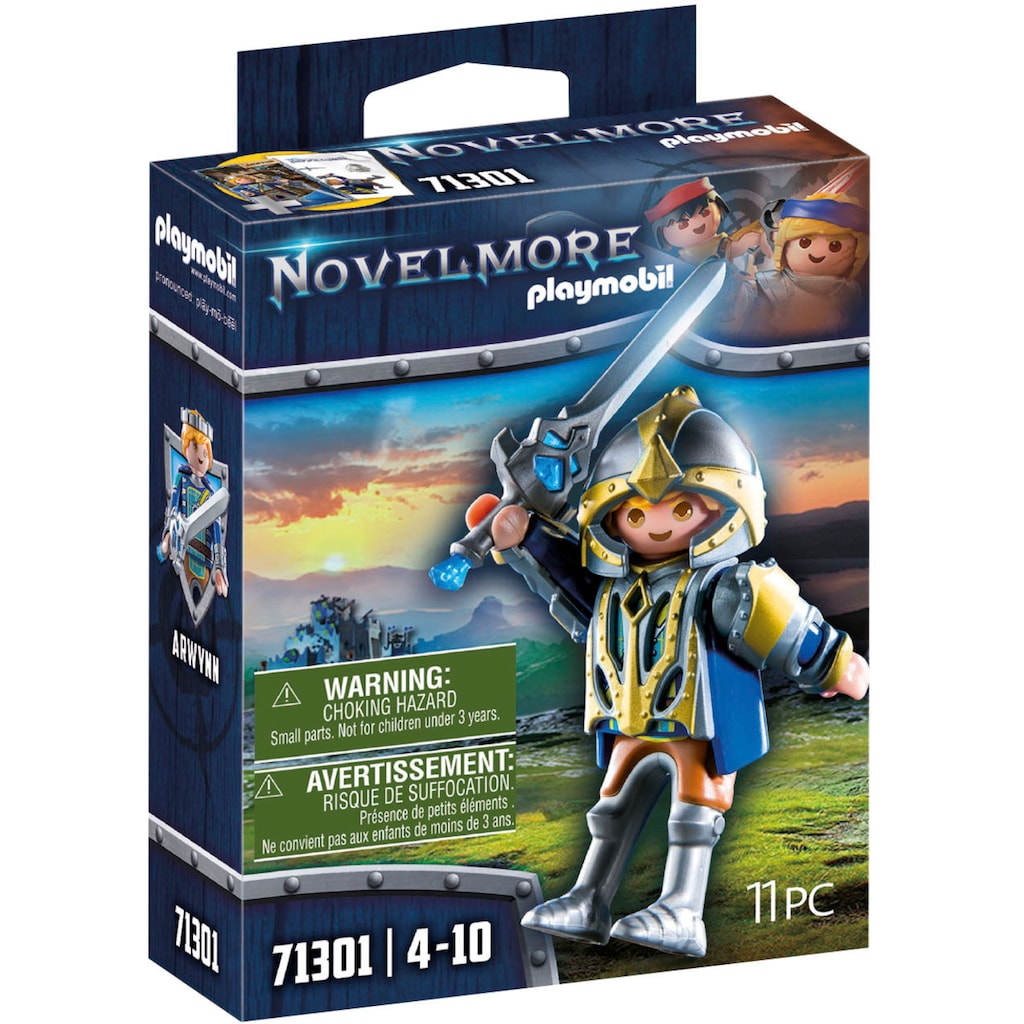Playmobil® Konstruktions-Spielset »Novelmore - Arwynn mit Invincibus (71301), Novelmore«, (11 St.)