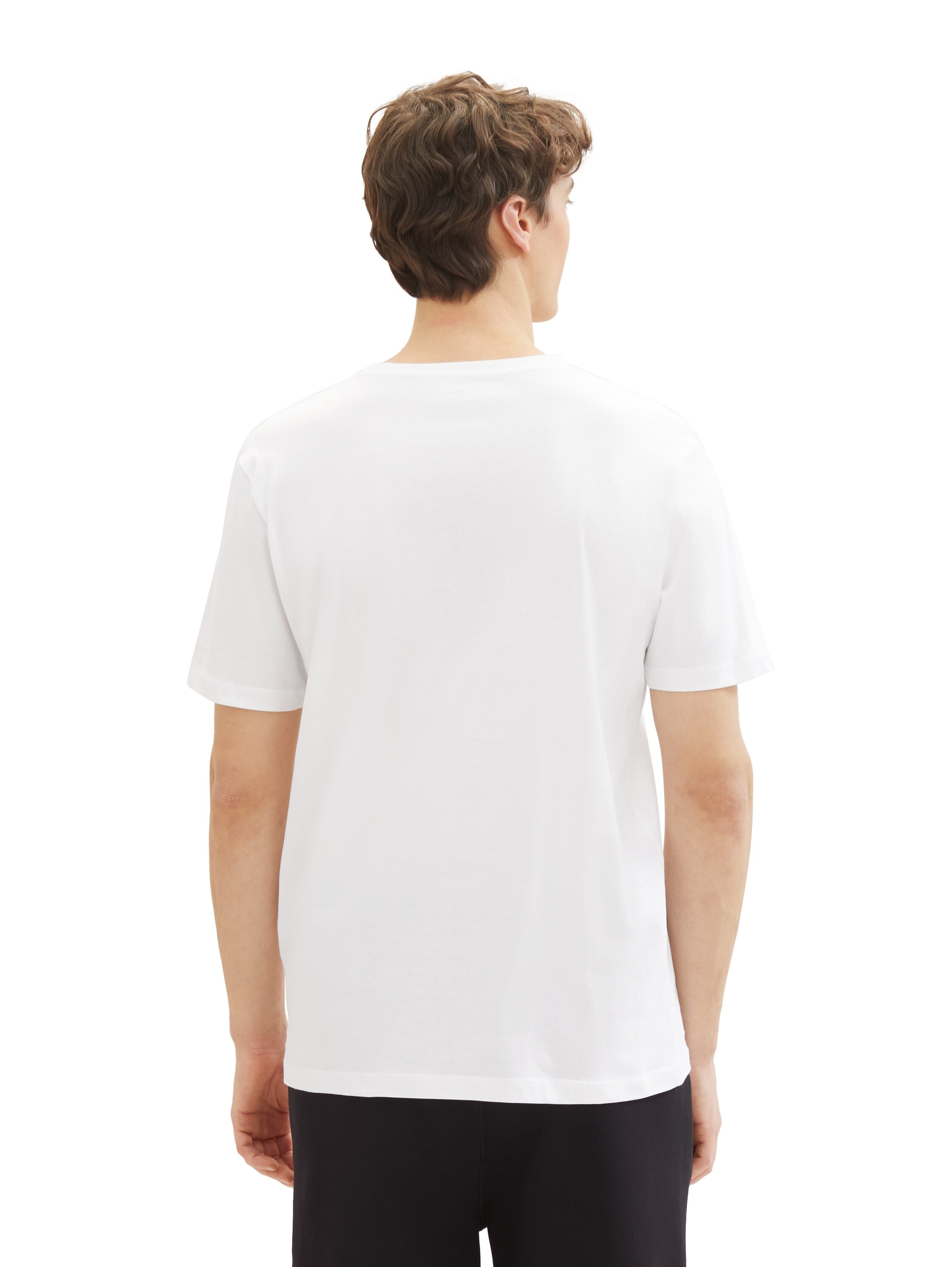 TOM TAILOR Denim T-Shirt, (Packung, 3 tlg.)