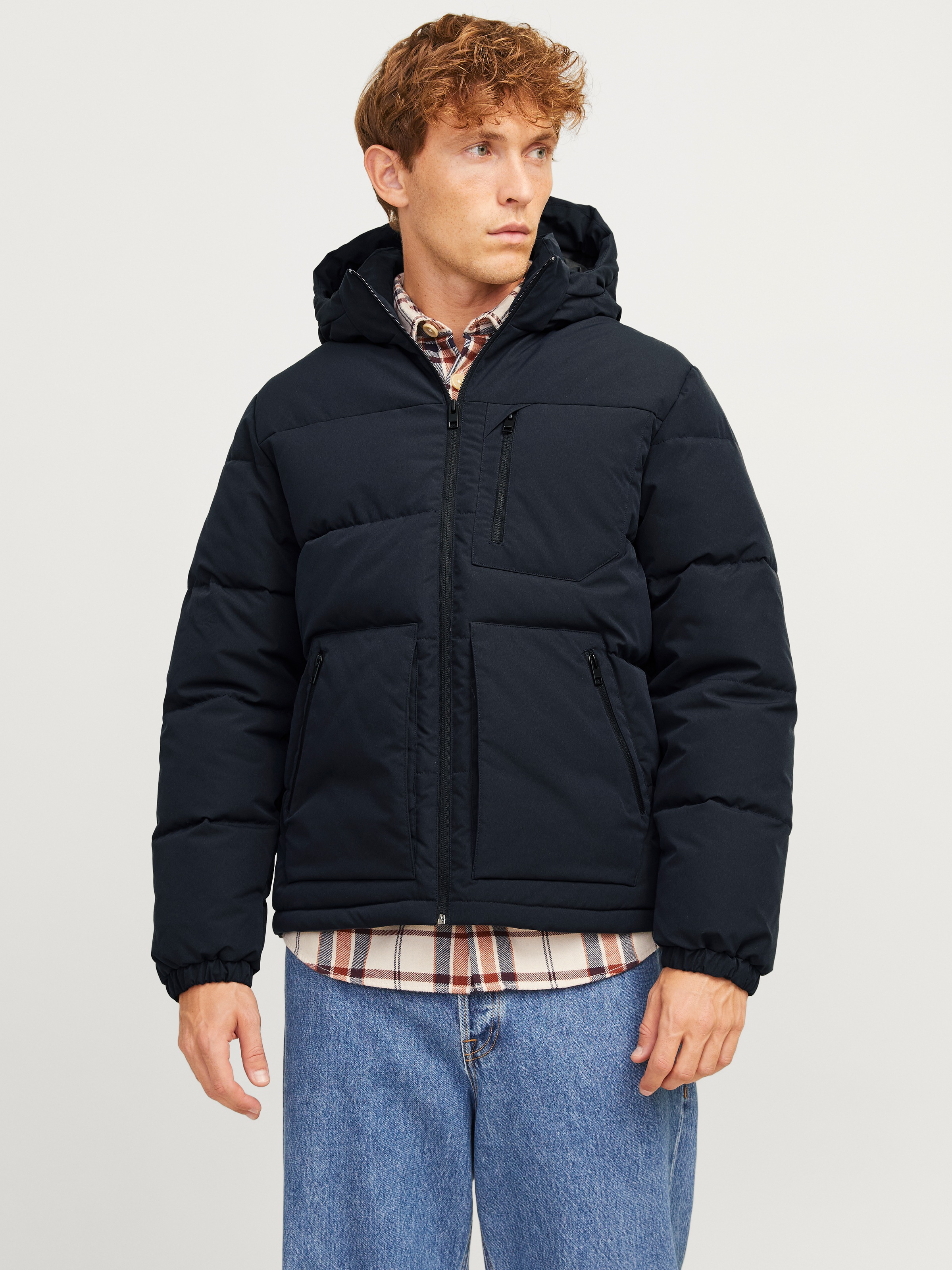 Jack & Jones Steppjacke »JJEOTTO PUFFER JACKET SN« mit Kapuze