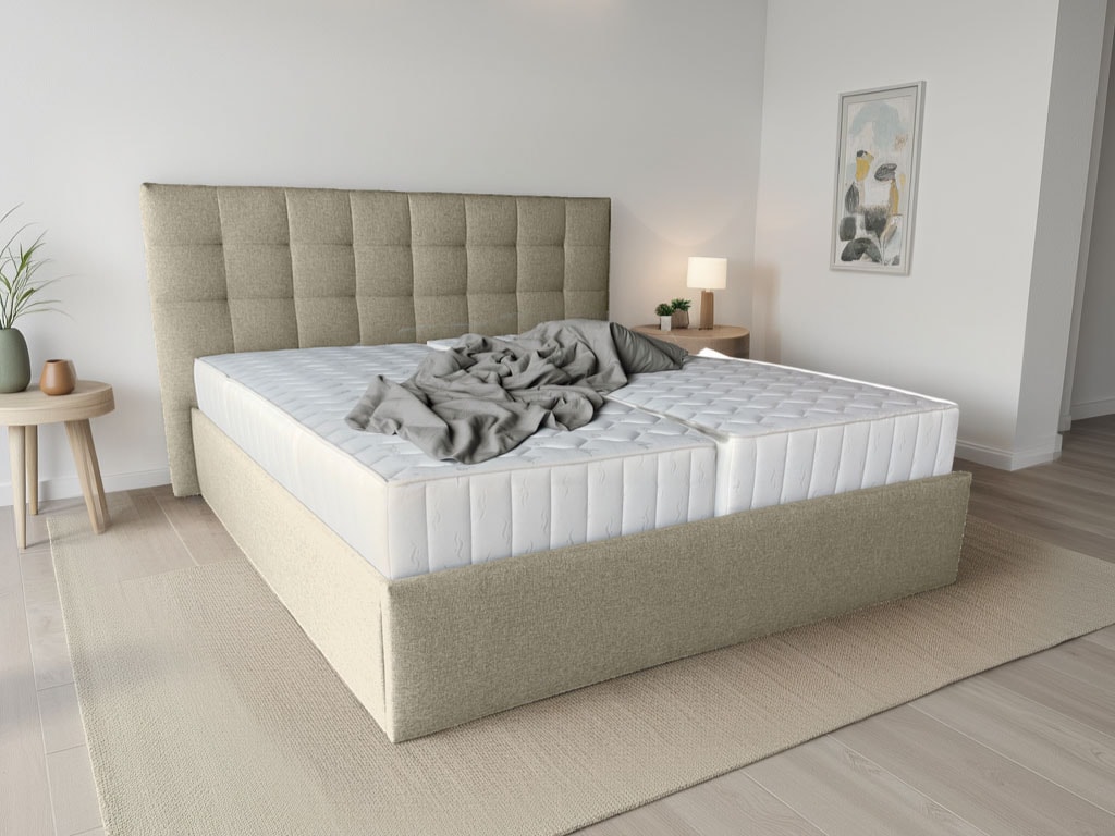 COLLECTION AB Polsterbett "Classic erhältlich in der Breite 180x200cm" Nur Rahmen, mit Lattenrost oder Komplett-Set inkl. King-Matratze(28cm)