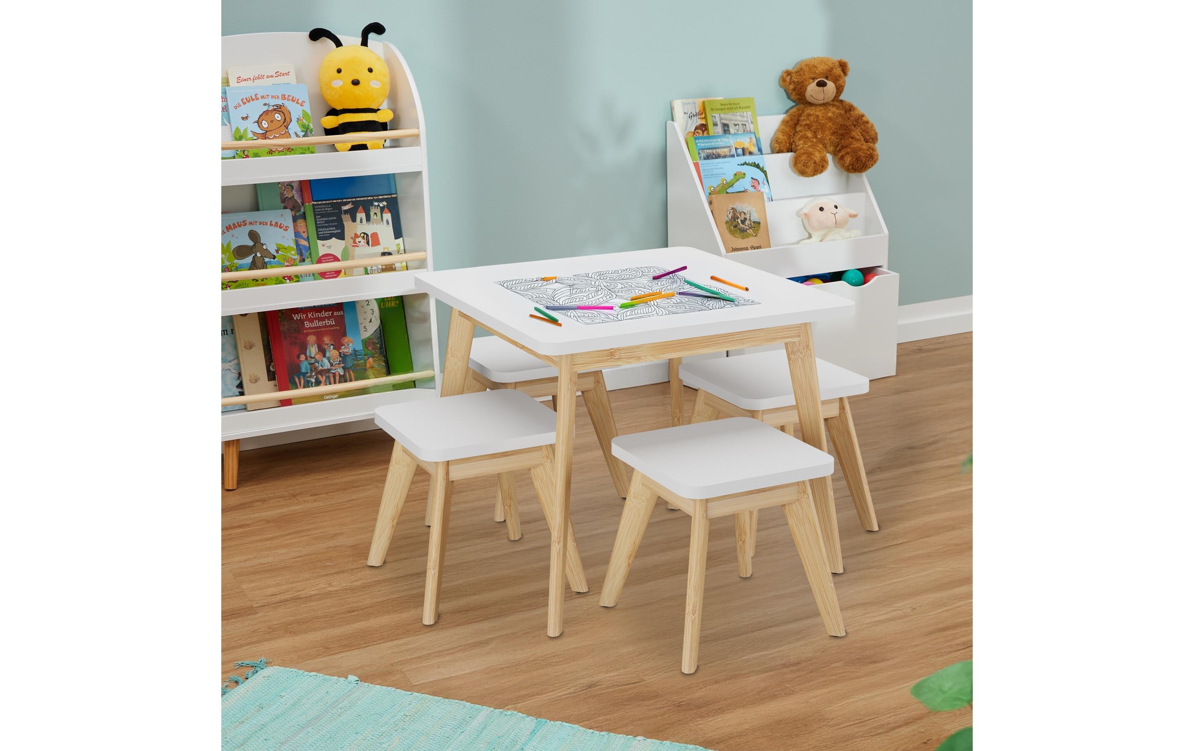 relaxdays Kindersitzgruppe »5-teilig«