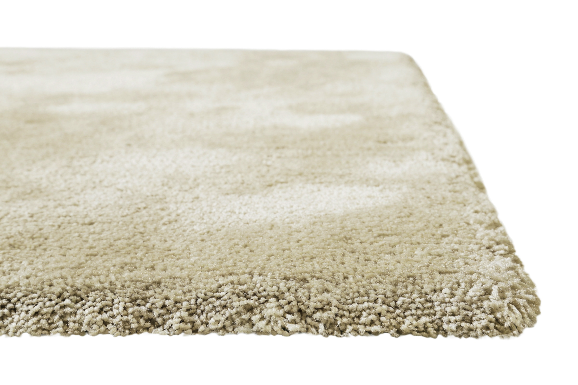 Homie Living Teppich »Pisa«, rund, 25 mm Höhe, Hochflor, Microfaser, uni, weich, Shaggy, Wohnzimmer, Schlafzimmer