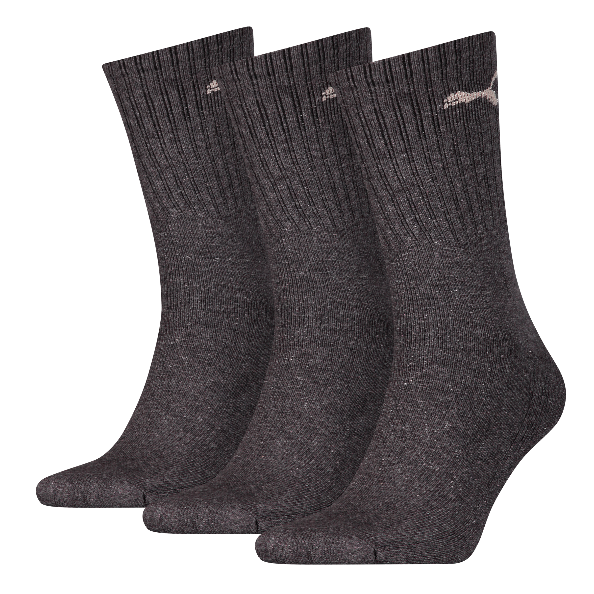 PUMA Socken »PUMA UNISEX CREW SOCK 3P« 3 Paar, mit farblichem Logo